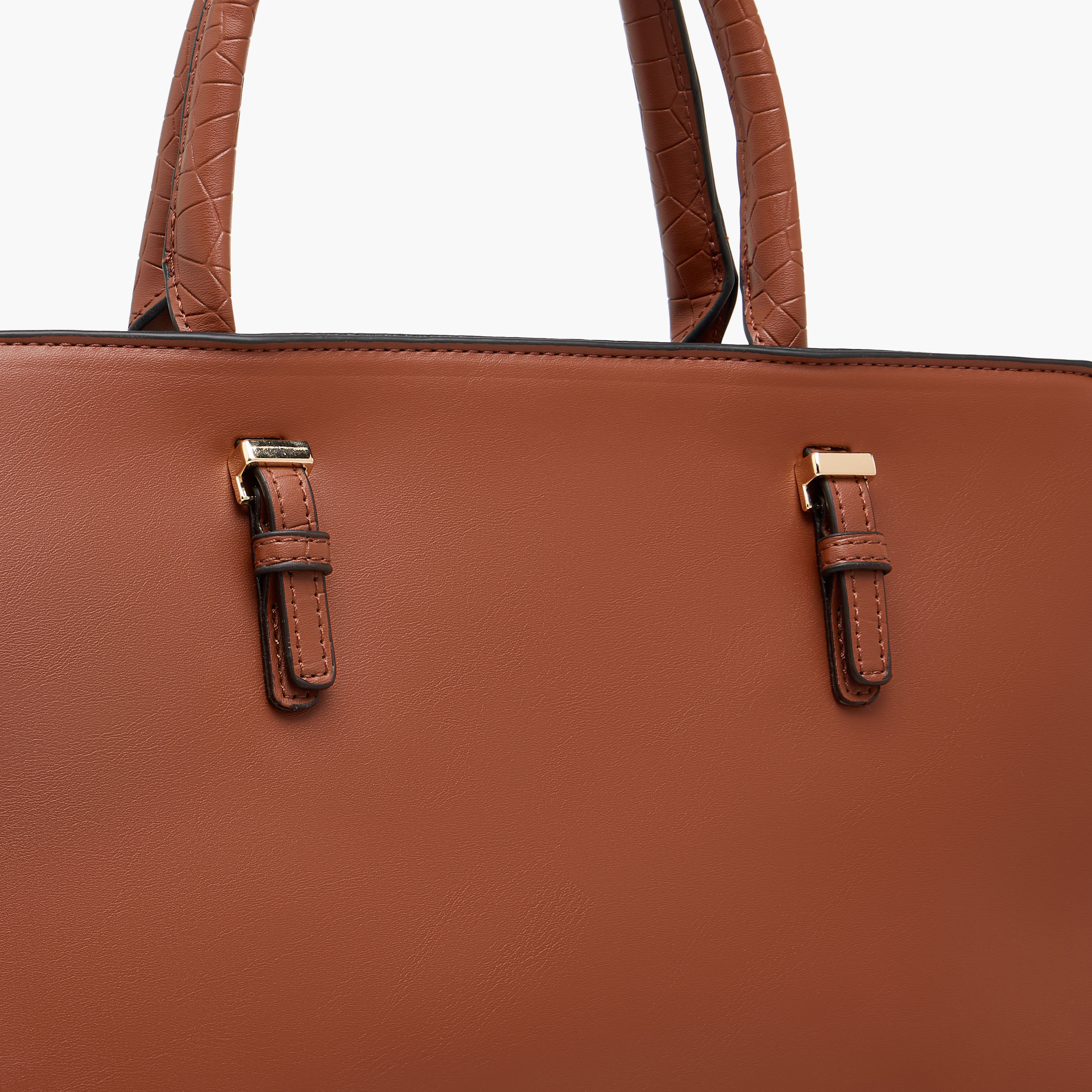 شنطة توتي سادة بمقابض مزدوجة من ساشا-women-bagsandwallets-handbags-image-7