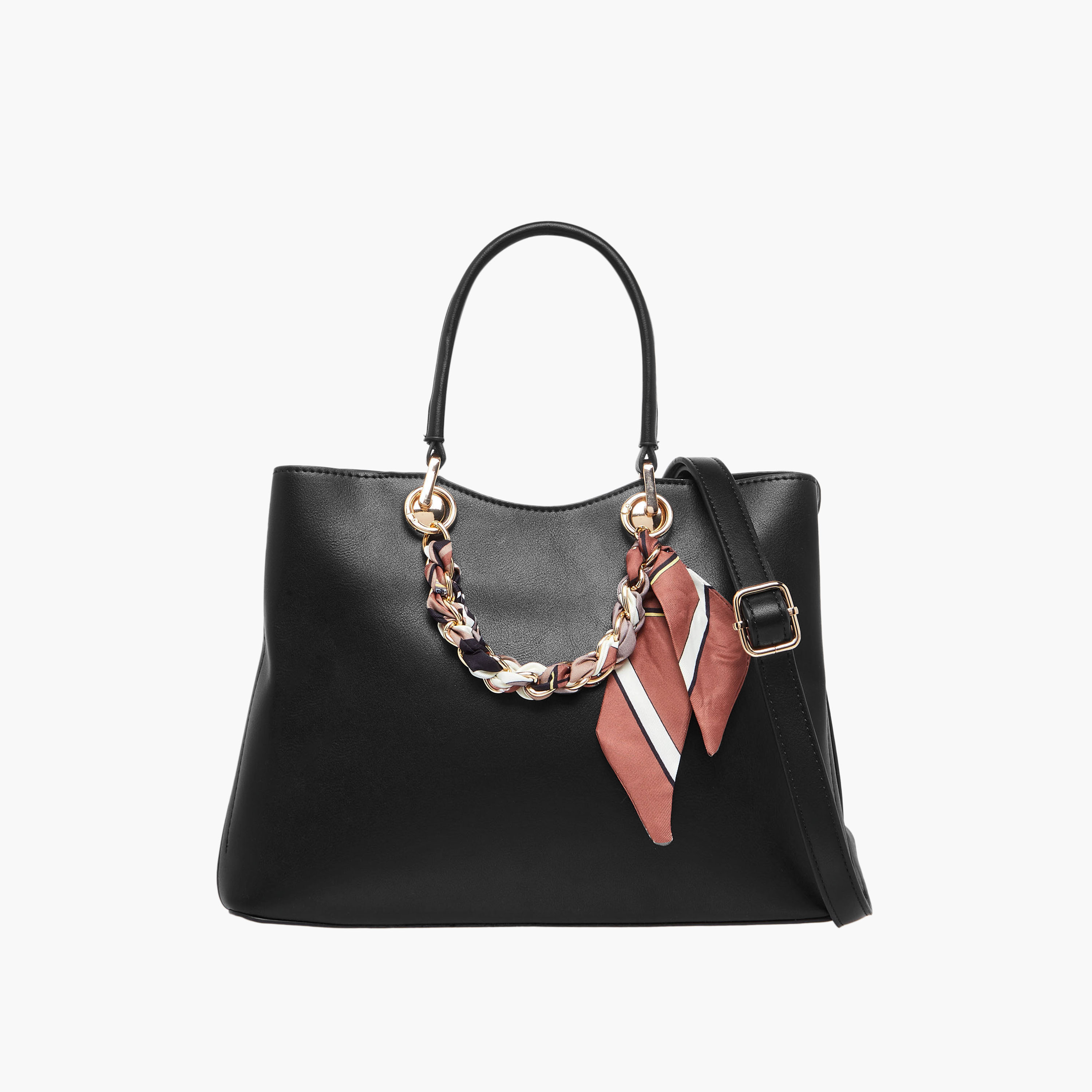 شنطة توتي بتفاصيل وشاح وحزام قابل للفصل من ساشا توم-women-bagsandwallets-handbags-image-1