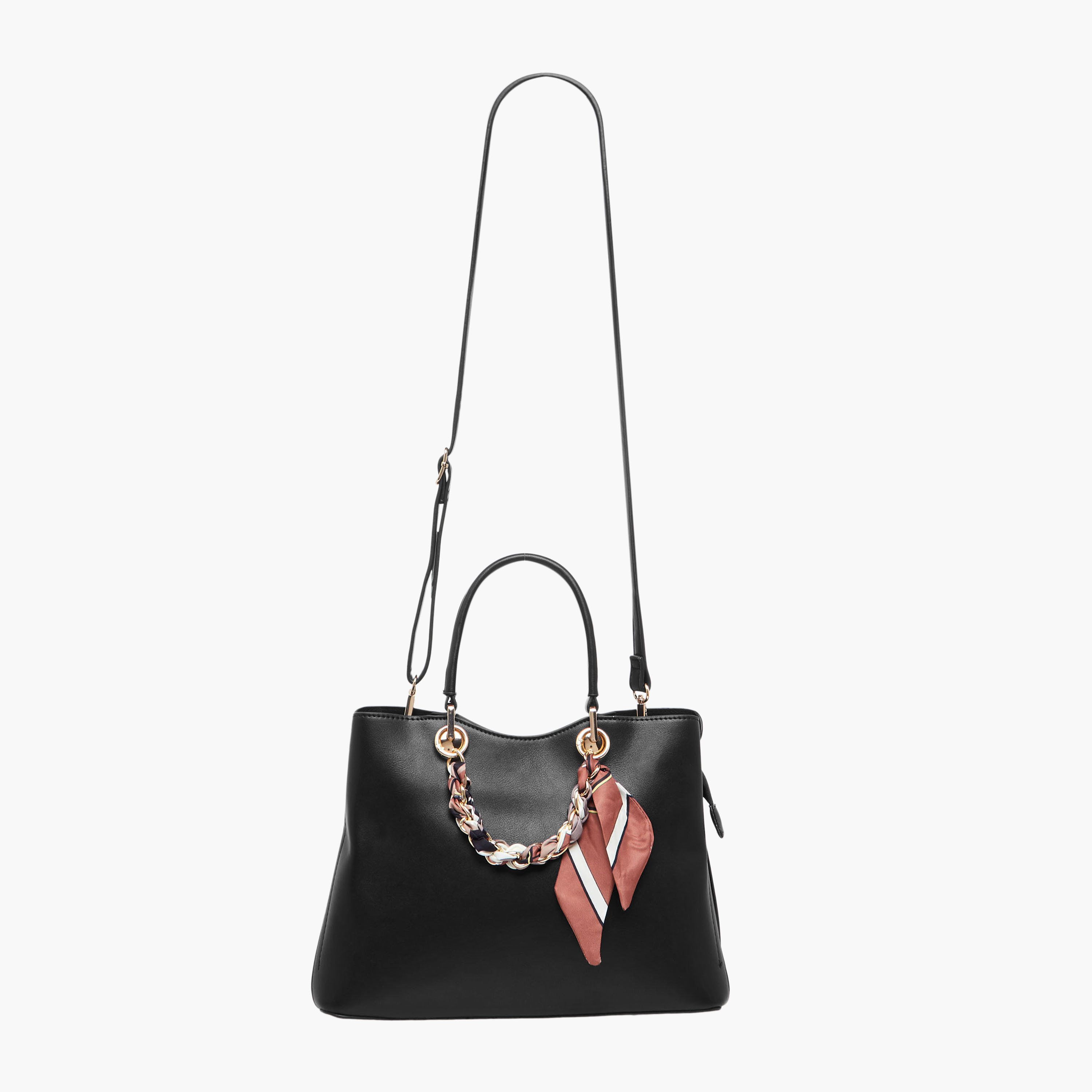 شنطة توتي بتفاصيل وشاح وحزام قابل للفصل من ساشا توم-women-bagsandwallets-handbags-image-3