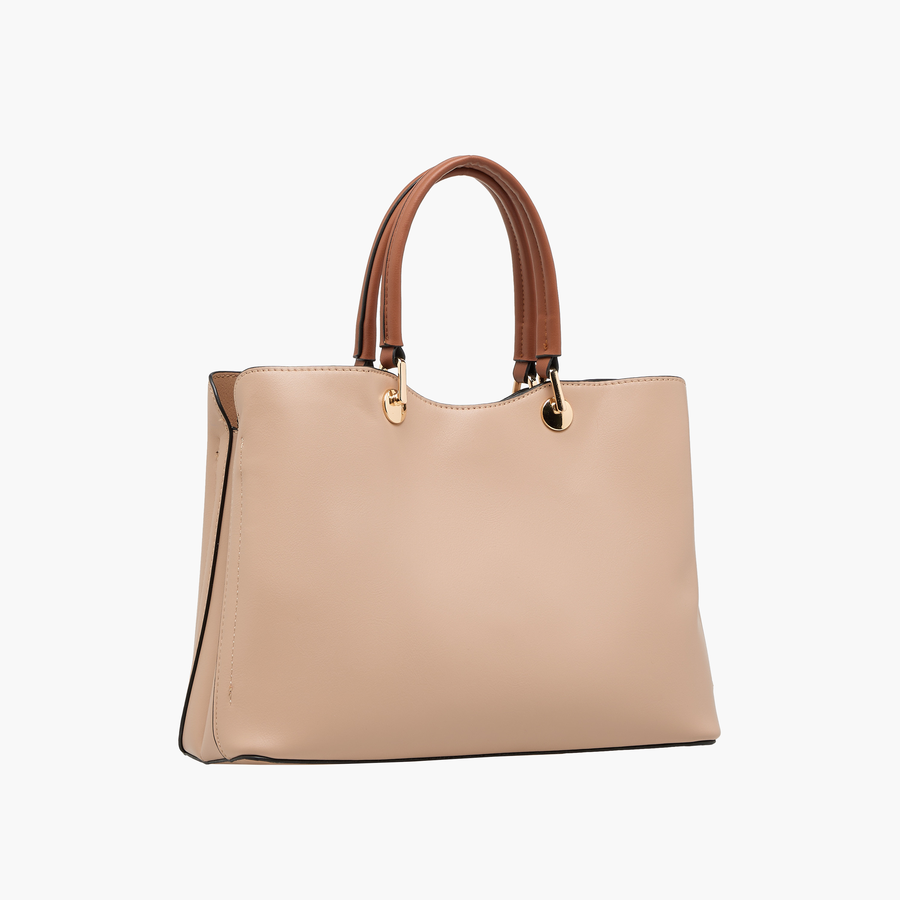 Sasha Scarf Detail Tote Bag with Detachable Strap-women-bagsandwallets-handbags-image-4