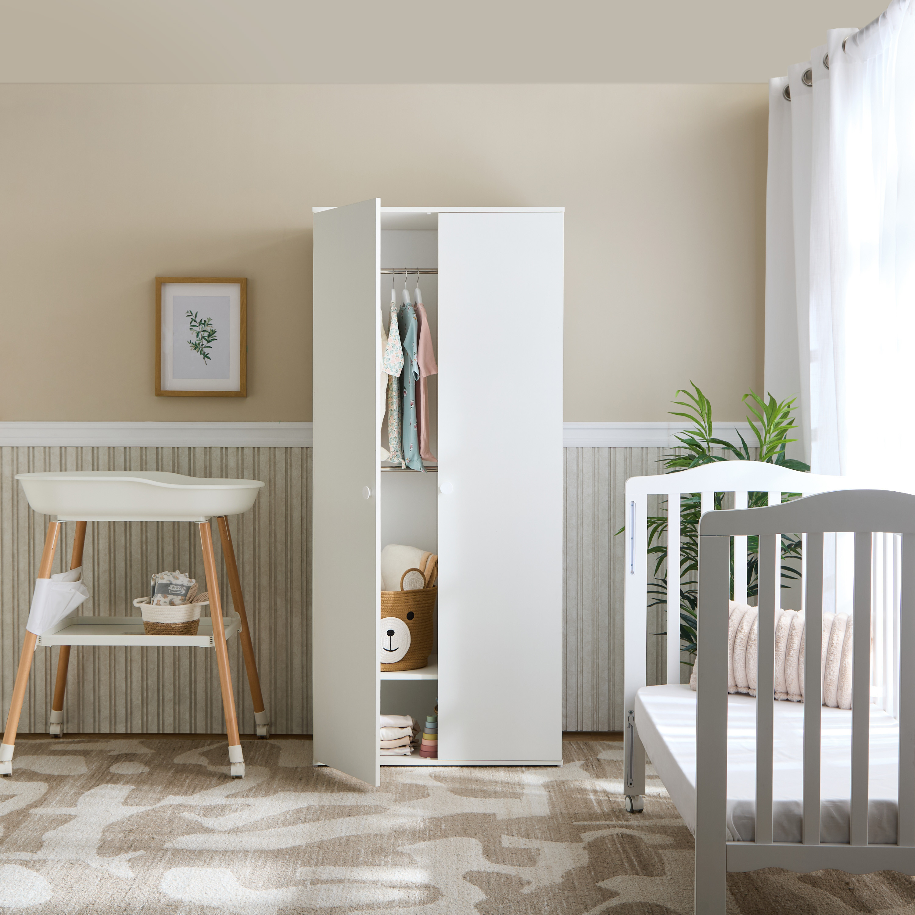 Juniors 2-Door Wardrobe with Hanging Rail-baby-nursery-furniture-wardrobesandstorage-image-11