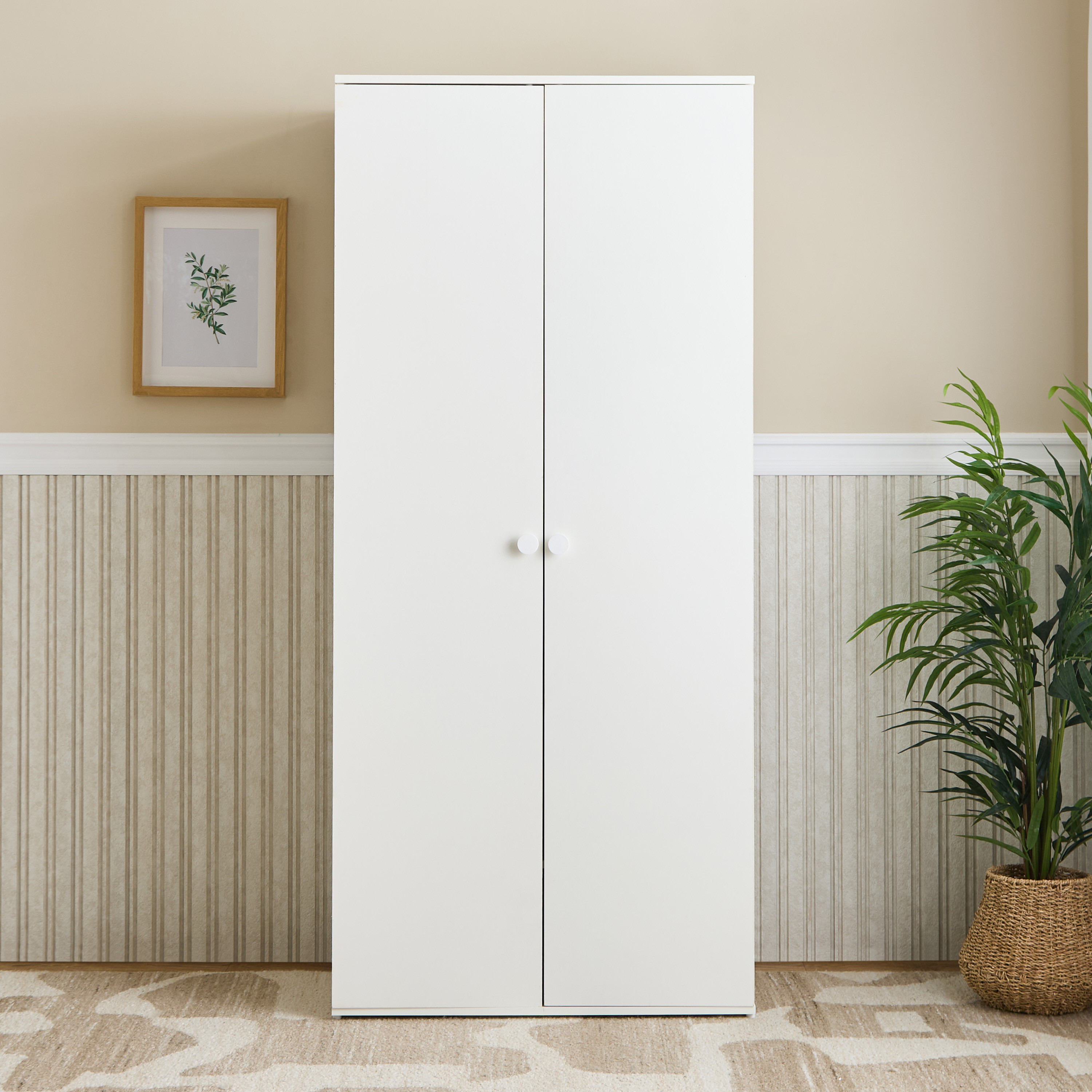 Juniors 2-Door Wardrobe with Hanging Rail-baby-nursery-furniture-wardrobesandstorage-image-4