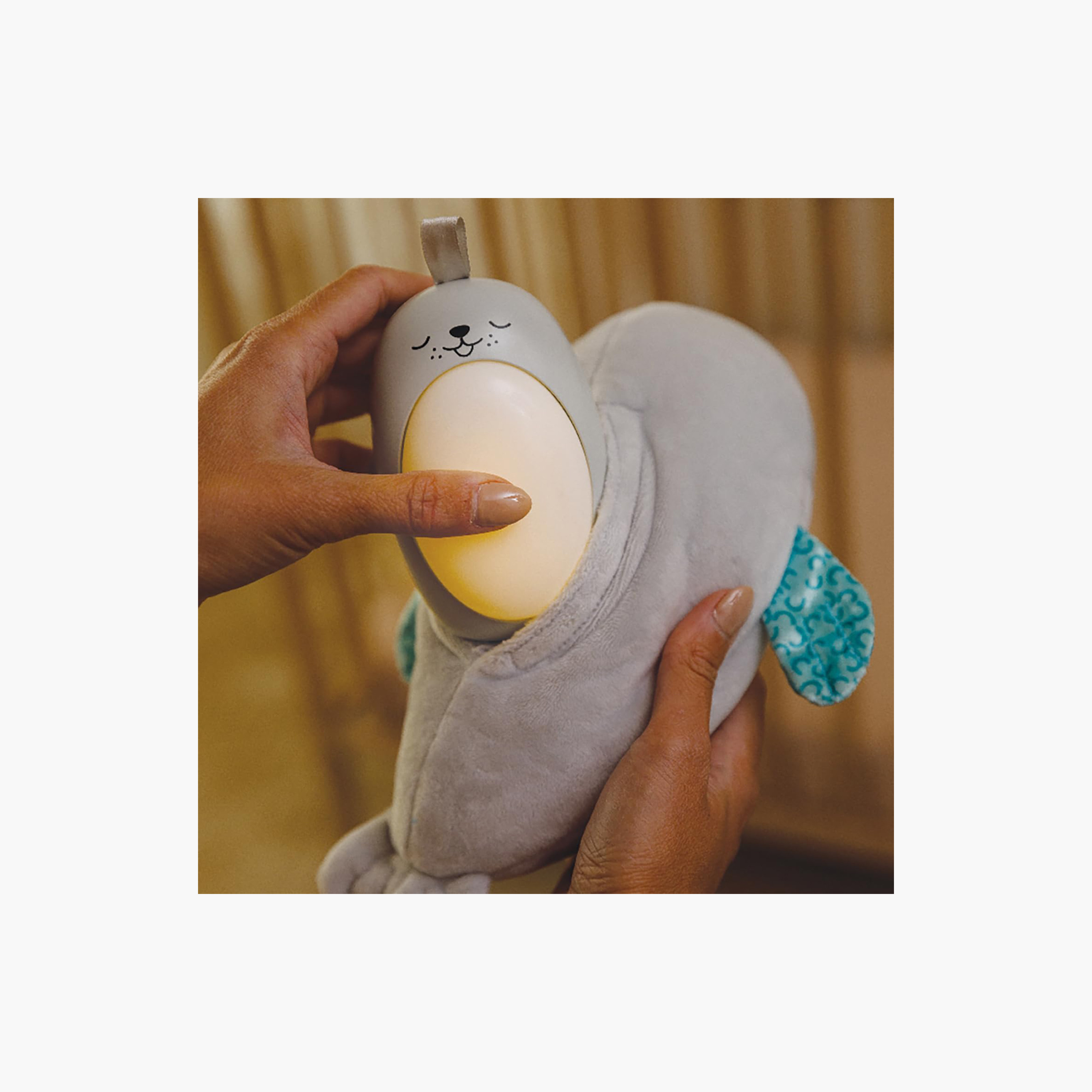 دمية الفقمة المهدئة من إنفانتينو-toys-babyandtoddlertoys-cribtoys-image-6