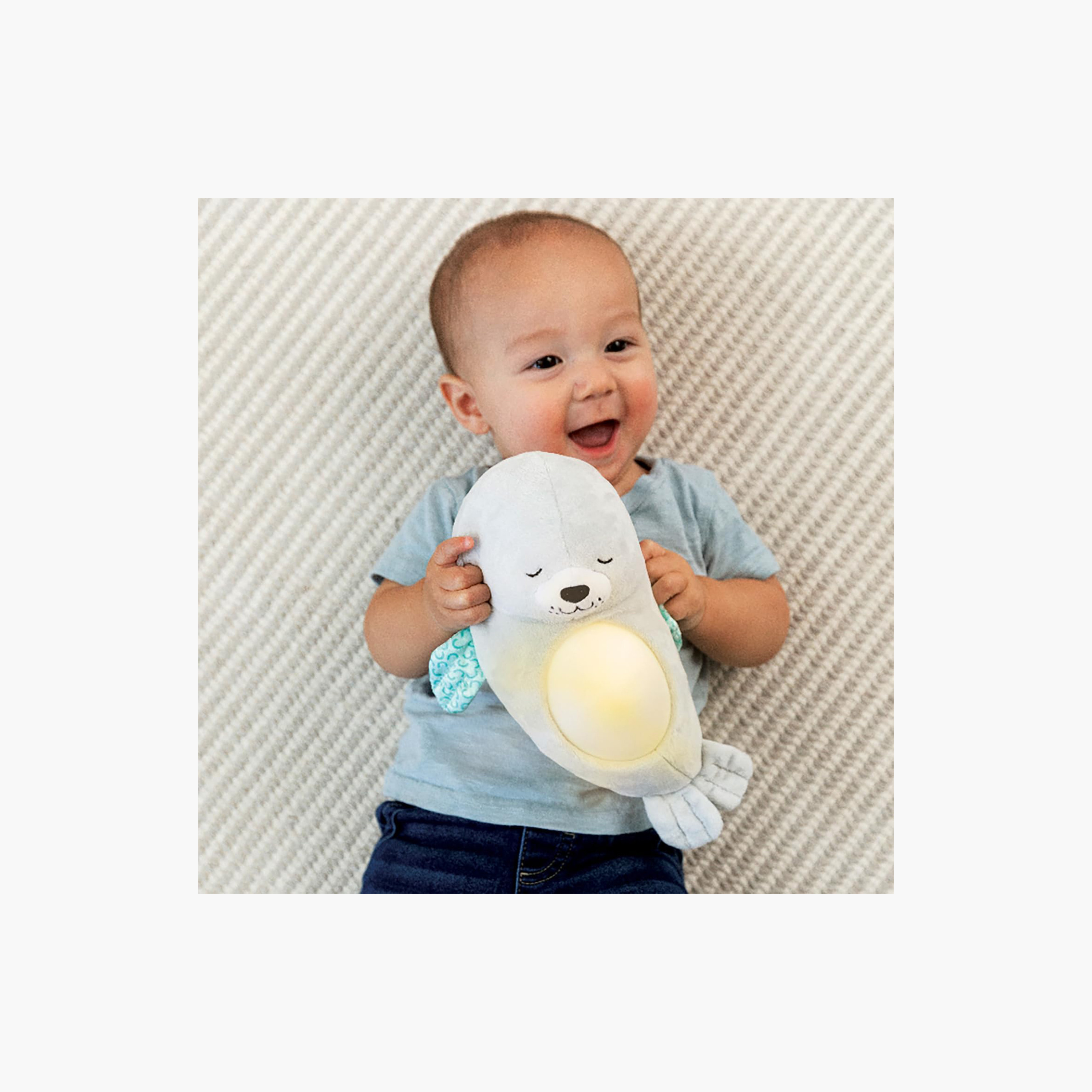 دمية الفقمة المهدئة من إنفانتينو-toys-babyandtoddlertoys-cribtoys-image-8