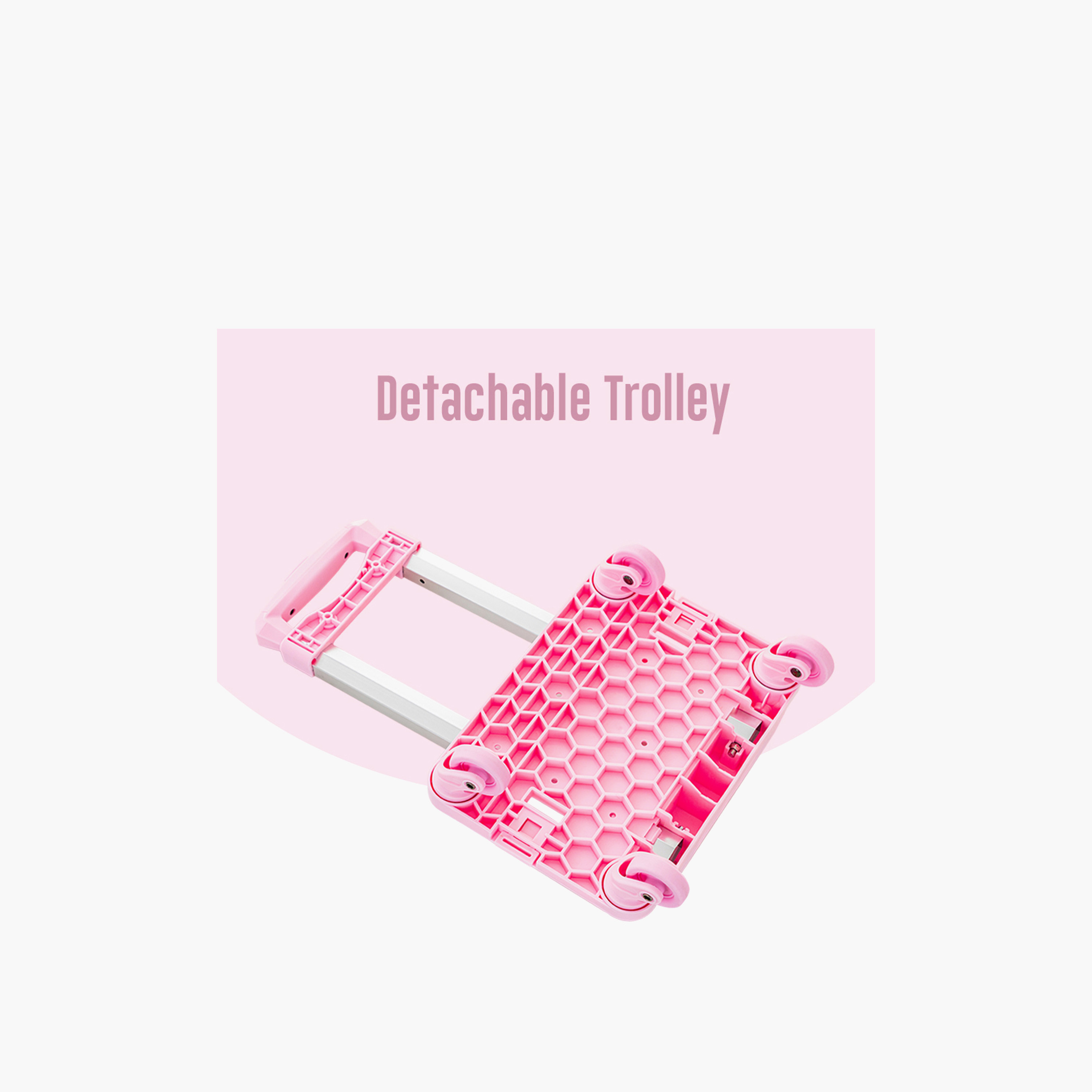 Eazy Kids 4-Wheel Bag Trolley for Kids - Foldable-school-bagsandbackpacks-trolleybags-image-4
