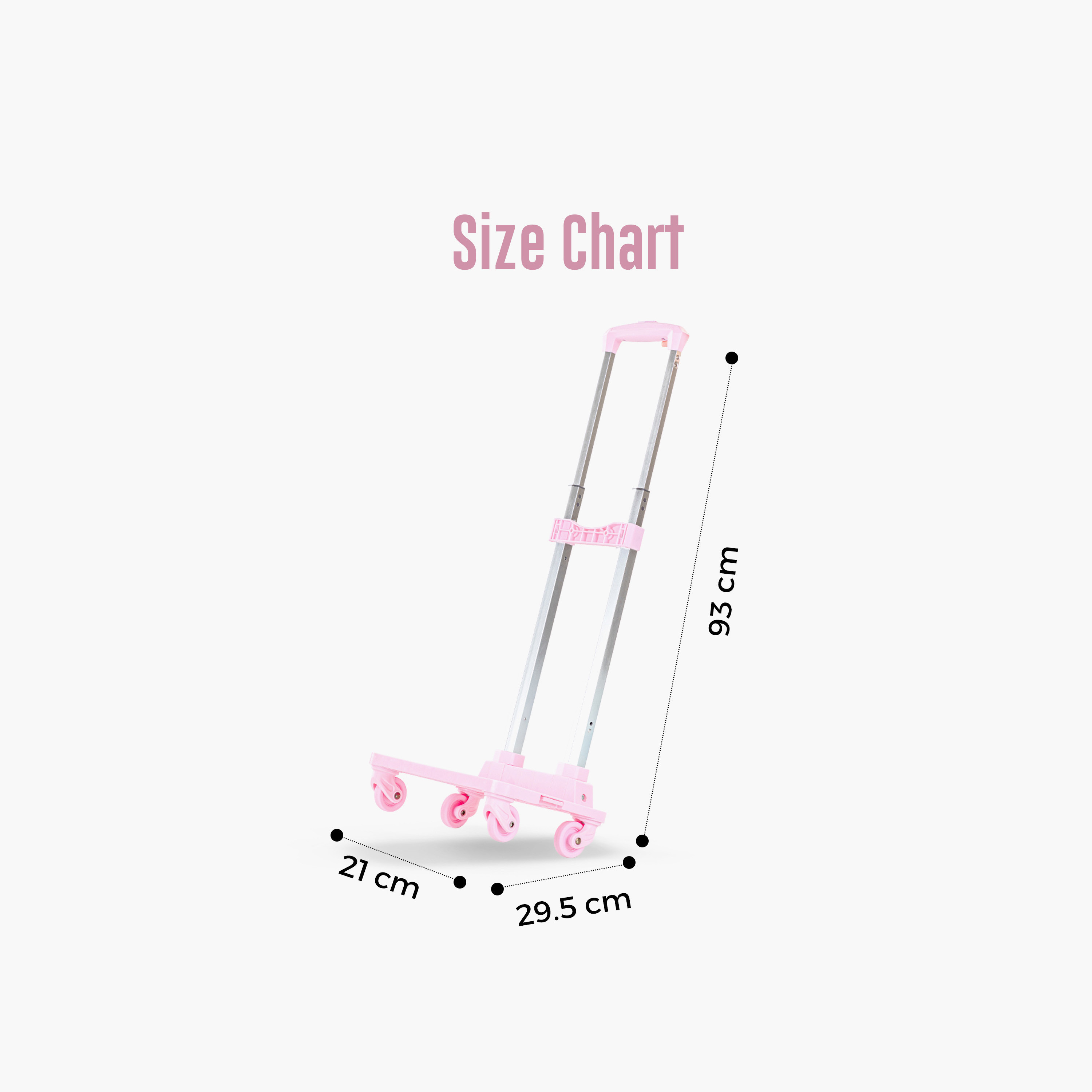 Eazy Kids 4-Wheel Bag Trolley for Kids - Foldable-school-bagsandbackpacks-trolleybags-image-7