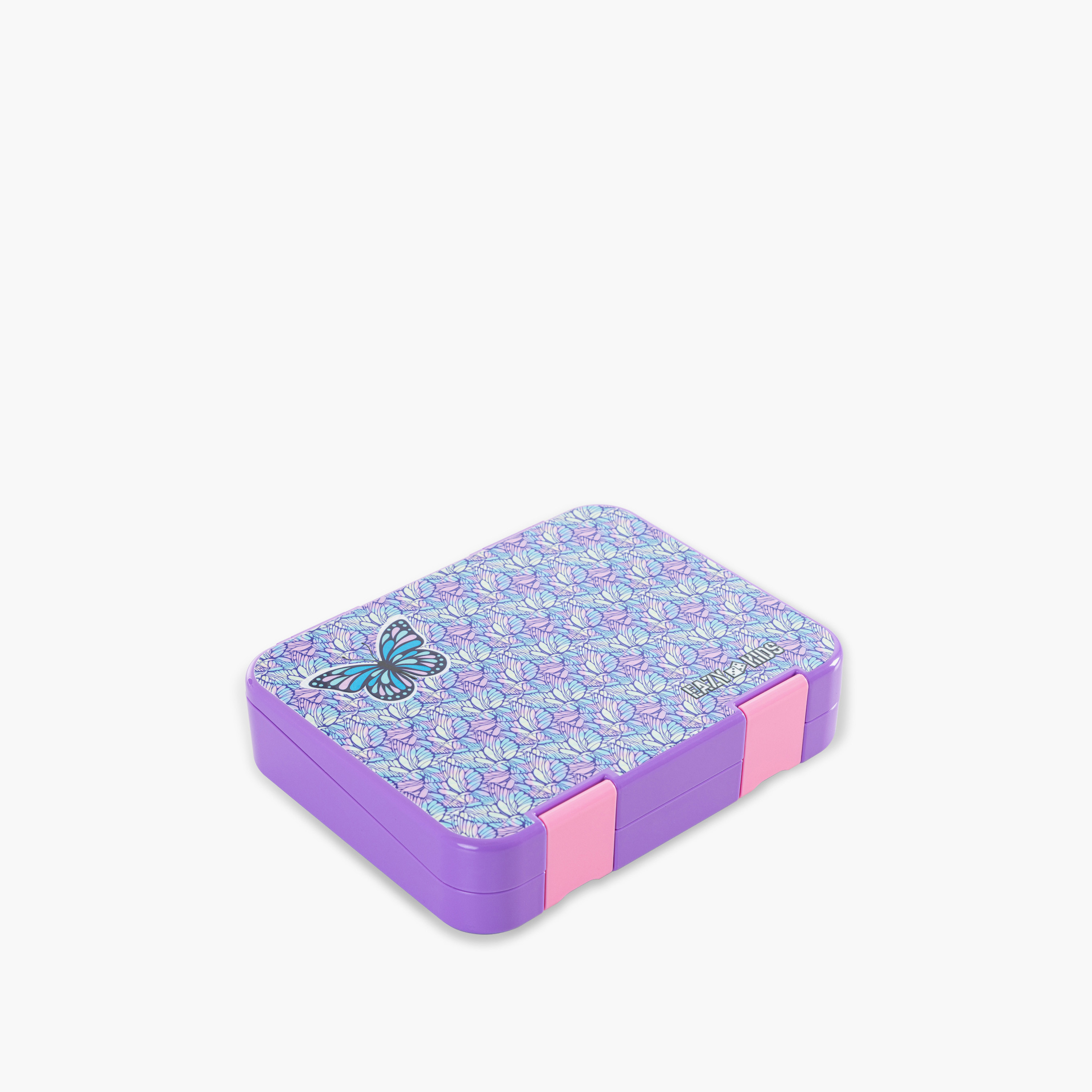صندوق غداء بينتو للأطفال بطبعات فراشة مع حجرات قابلة للتحويل من إيزي كيدز-school-lunchessentials-lunchboxes-image-10