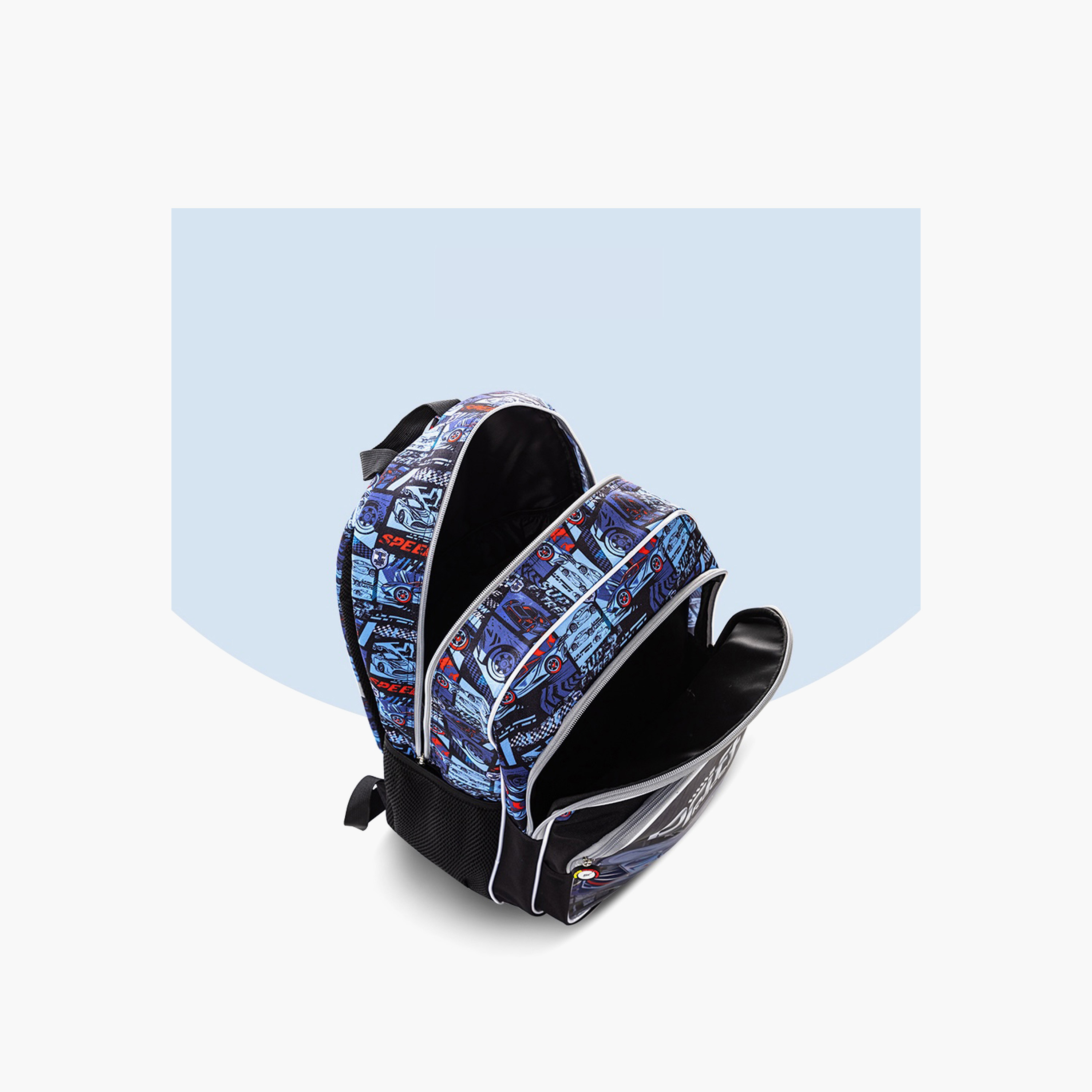 Eazy Kids Print 3-Piece Backpack School Bag Set for Kids with Lunch Bag and Pencil Pouch - 18-inch-school-bagsandbackpacks-sets-image-6