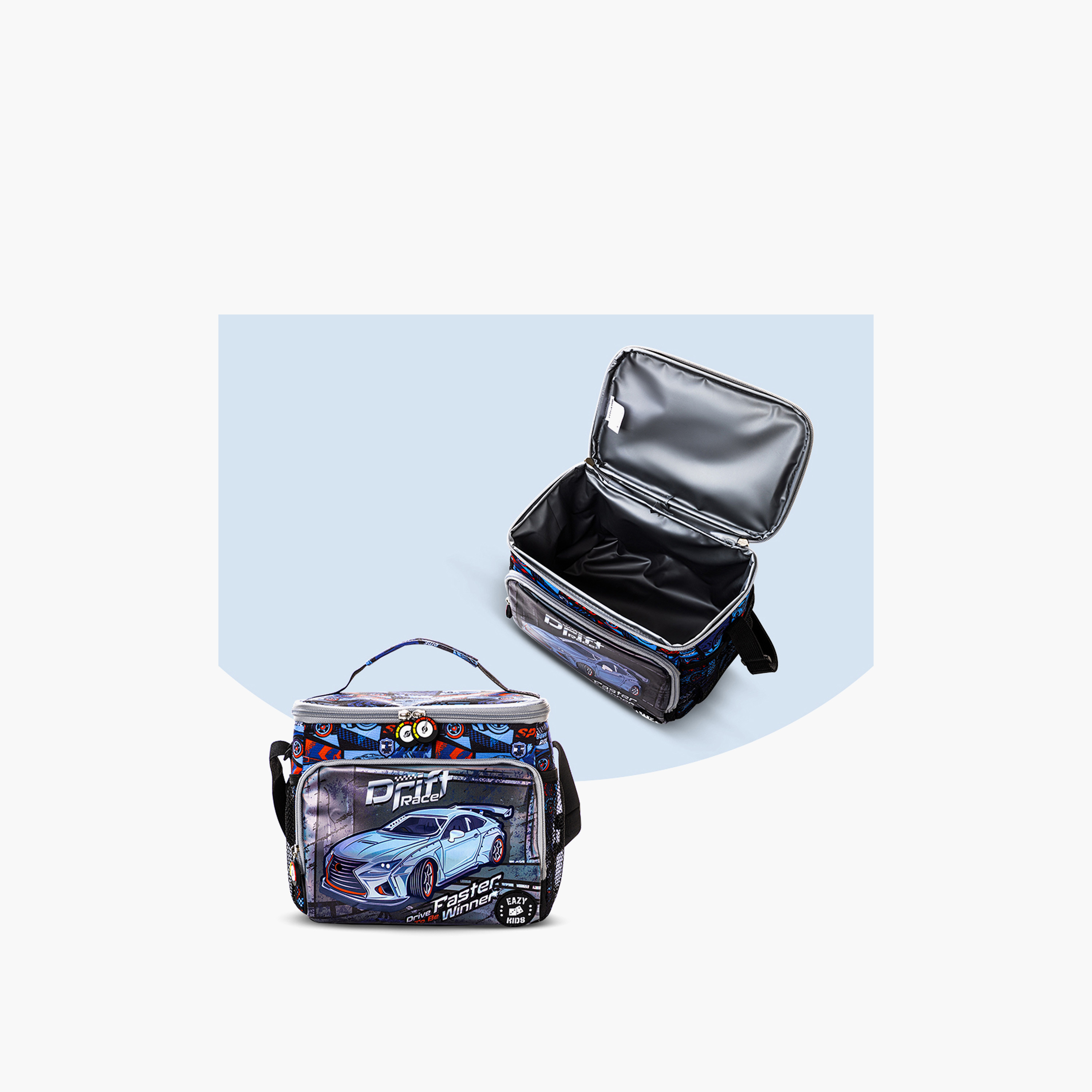 Eazy Kids Print 3-Piece Backpack School Bag Set for Kids with Lunch Bag and Pencil Pouch - 18-inch-school-bagsandbackpacks-sets-image-9