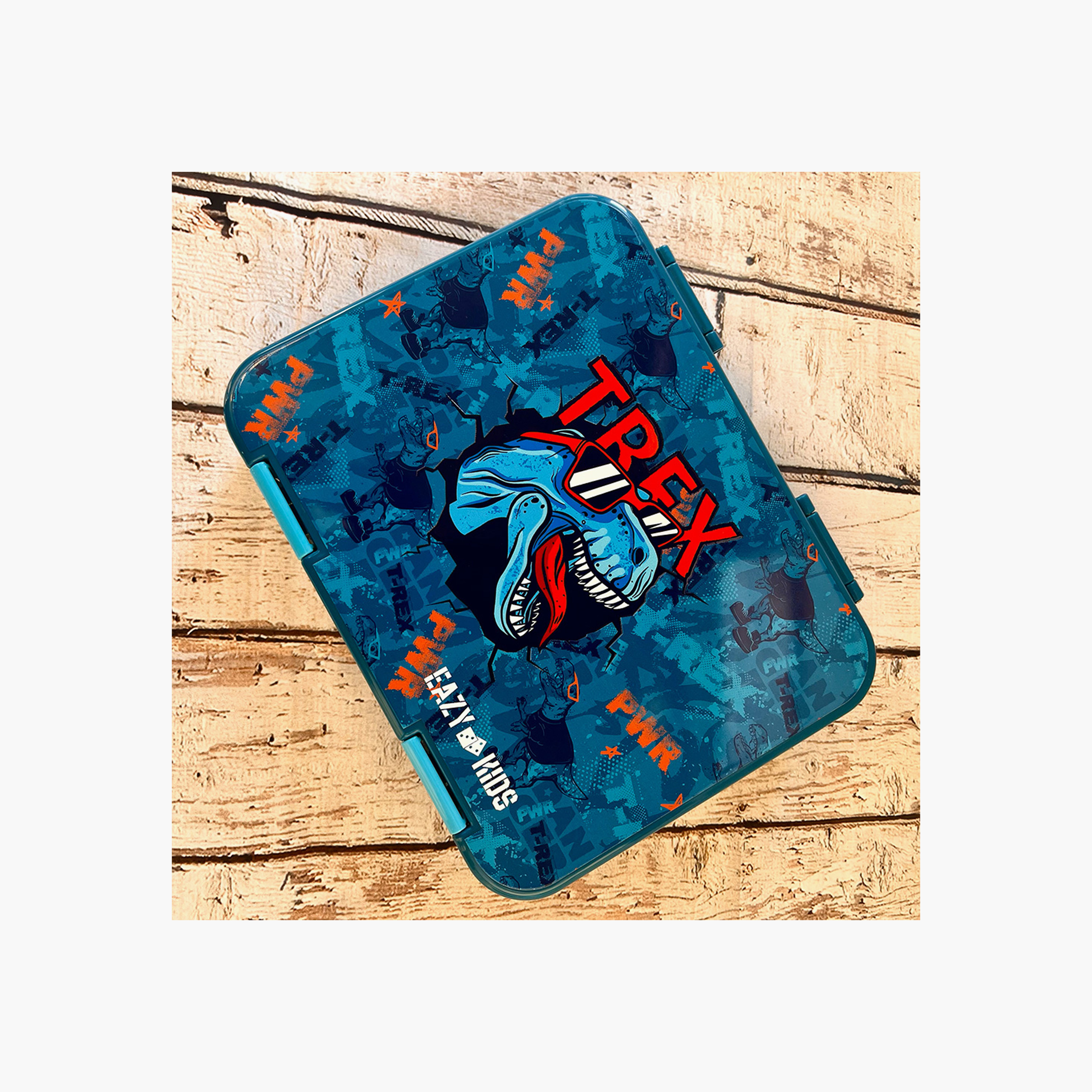 Eazy Kids T-Rex Convertible Bento Box for Kids with Sandwich Cutter-school-lunchessentials-lunchboxes-image-10