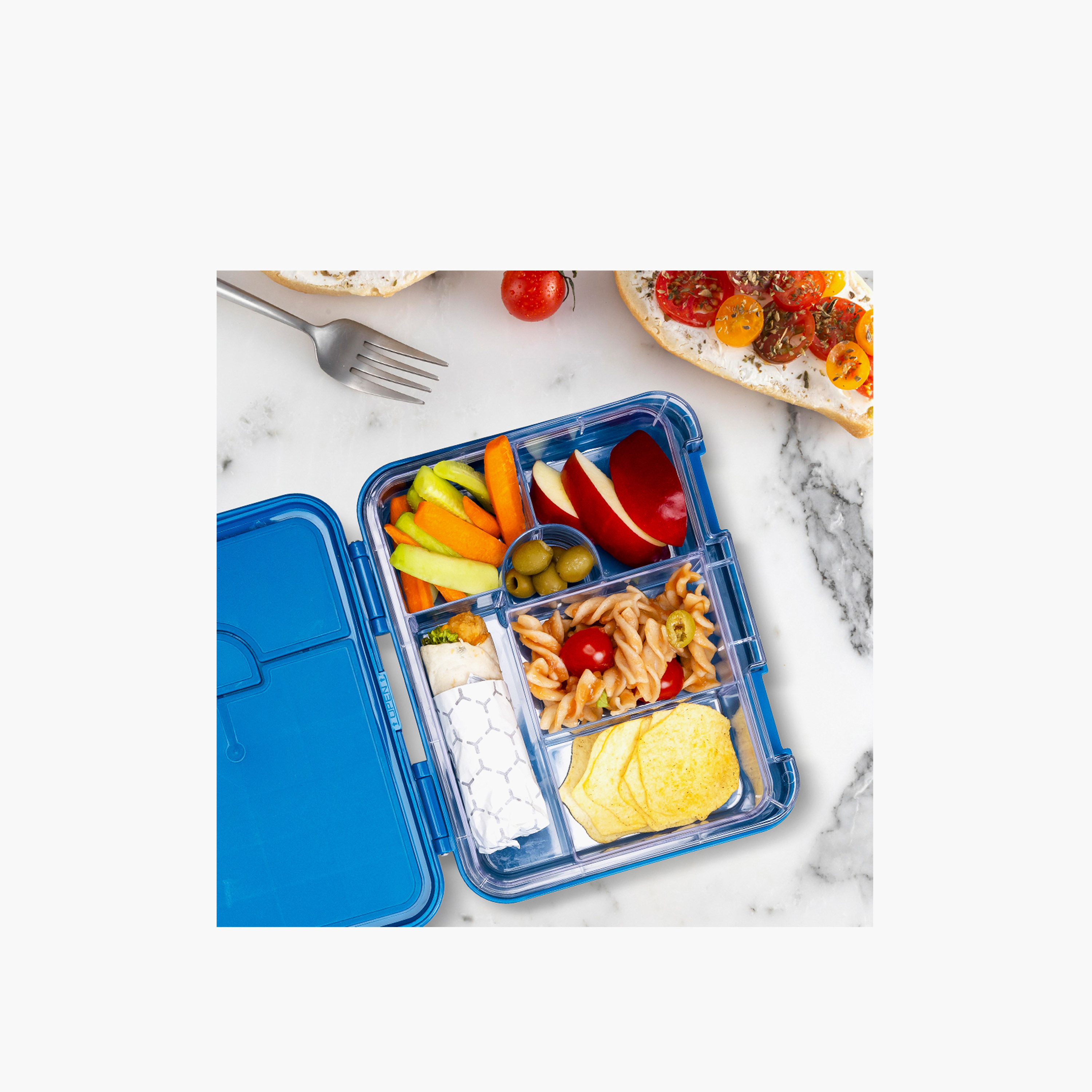 Eazy Kids T-Rex Convertible Bento Box for Kids with Sandwich Cutter-school-lunchessentials-lunchboxes-image-6