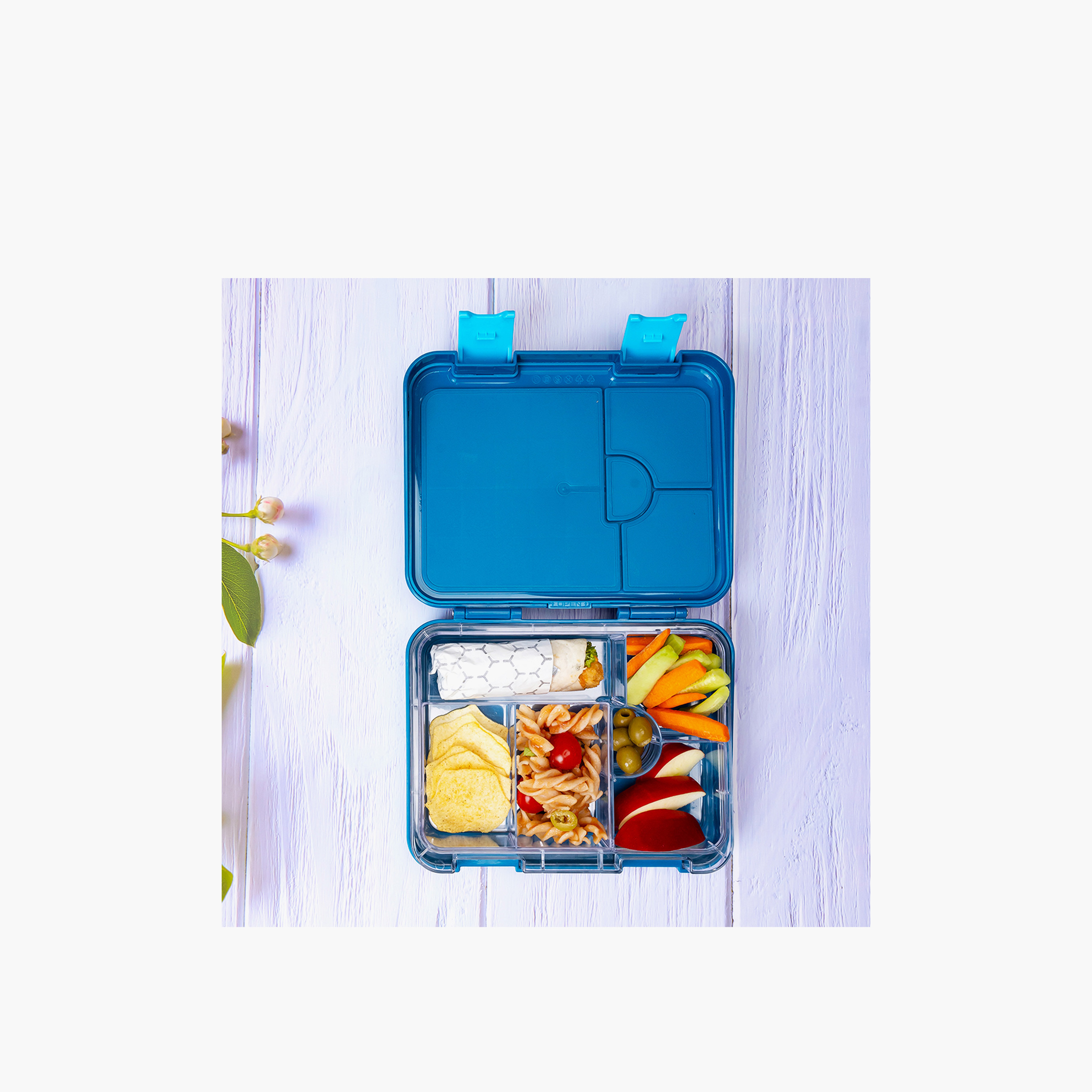 Eazy Kids T-Rex Convertible Bento Box for Kids with Sandwich Cutter-school-lunchessentials-lunchboxes-image-9
