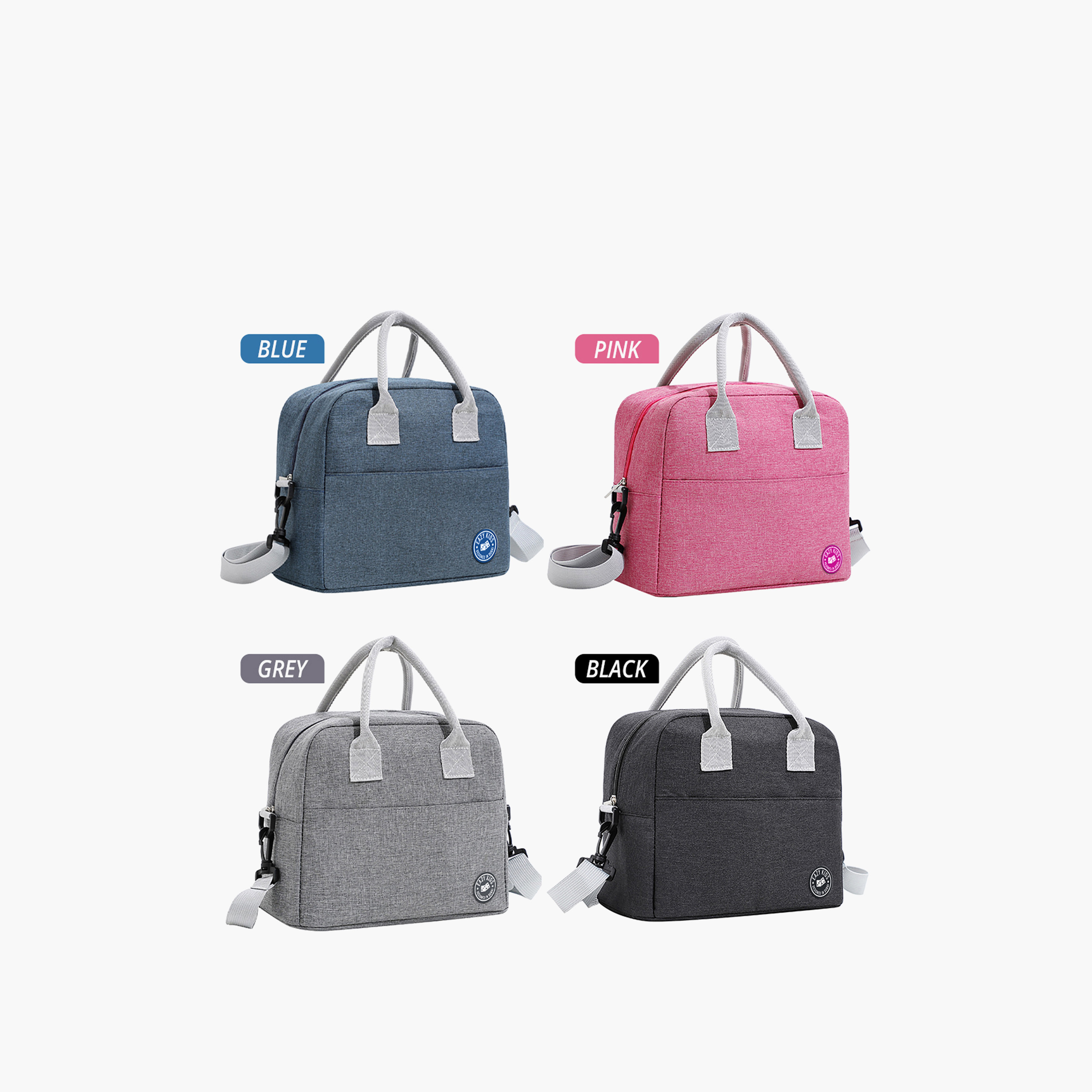 Eazy Kids Insulated Lunch Bag for Girls with Top Handles-school-lunchessentials-lunchbags-image-6