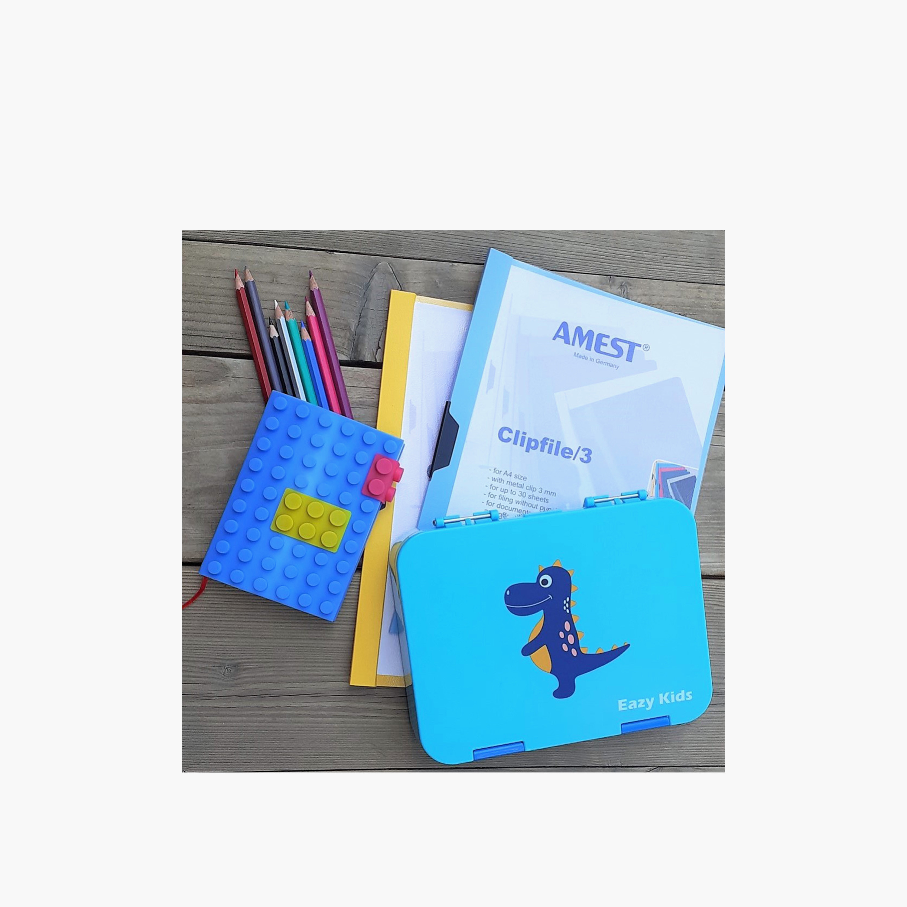 Eazy Kids Dino 4-Compartment Bento Box for Kids-school-lunchessentials-lunchboxes-image-7