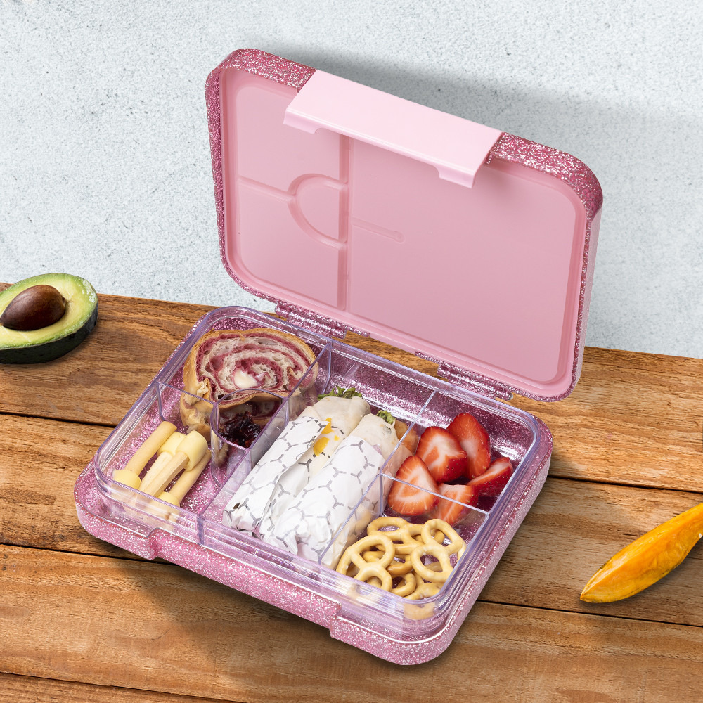 صندوق غداء جليتر بفواصل قابلة للتعديل من إيزي كيدز-school-lunchessentials-lunchboxes-image-3