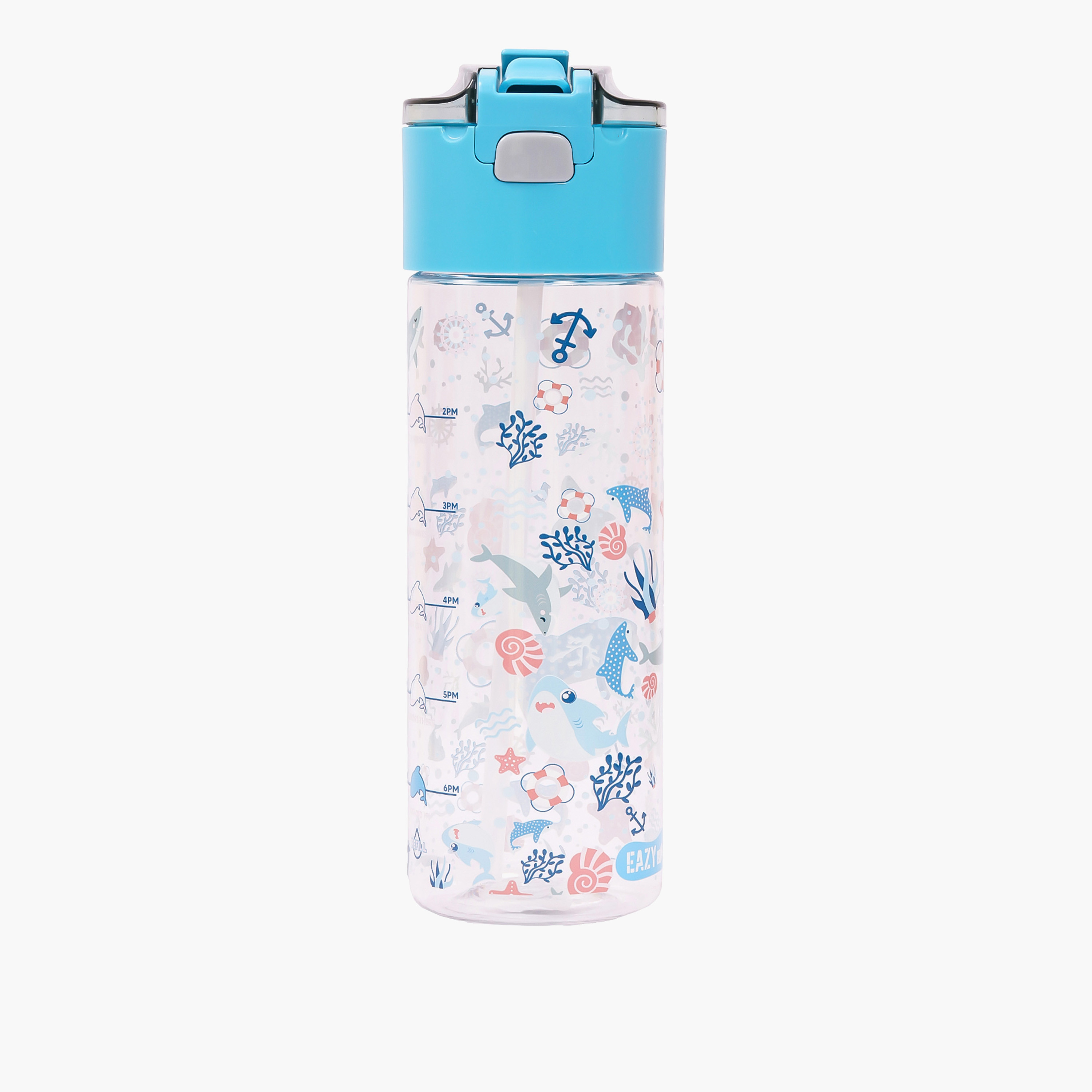 Eazy Kids Shark Tritan Water Bottle - 450 ml-school-waterbottles-image-8