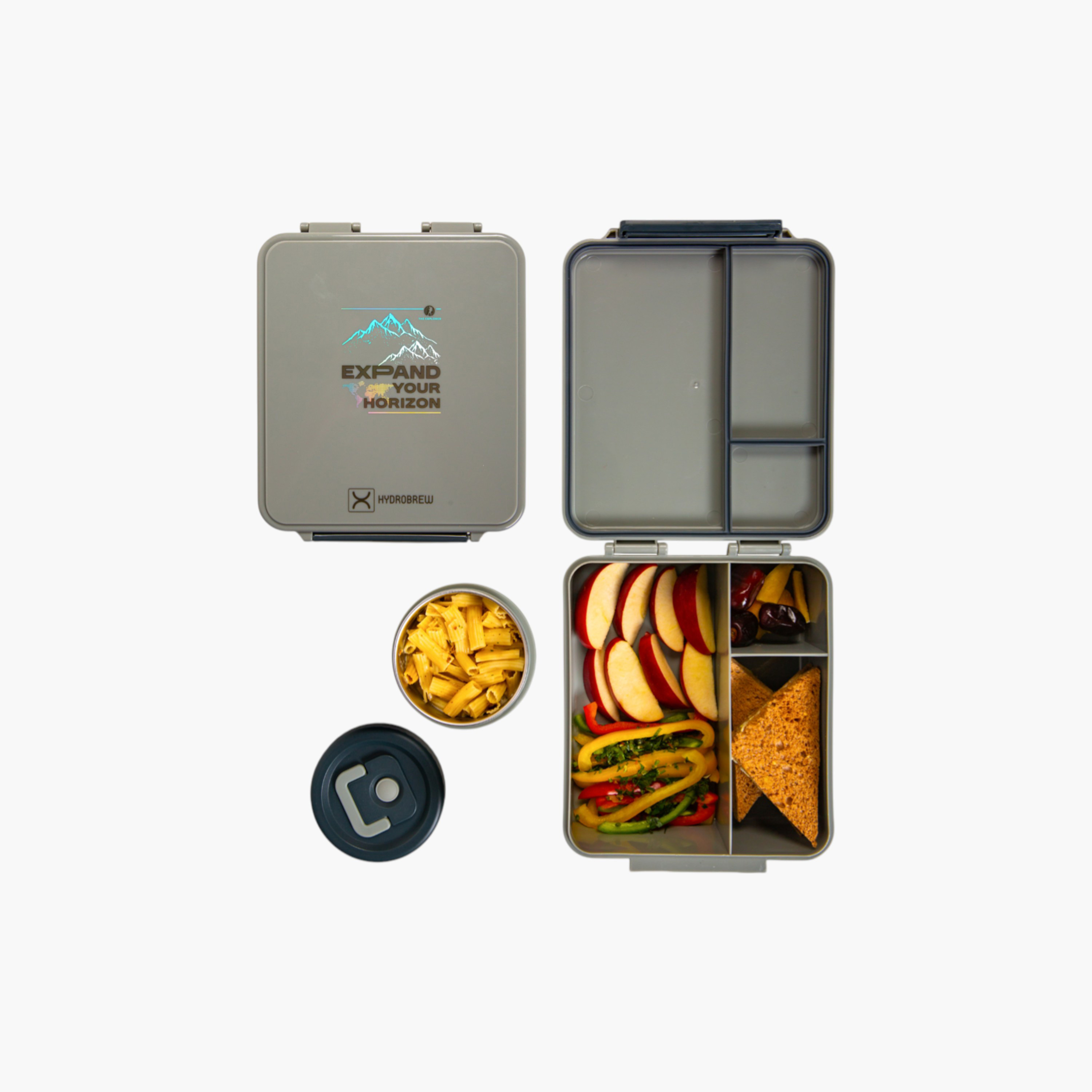 Hydrobrew Bento Lunch Box with Food Jar-school-lunchessentials-lunchboxes-image-4