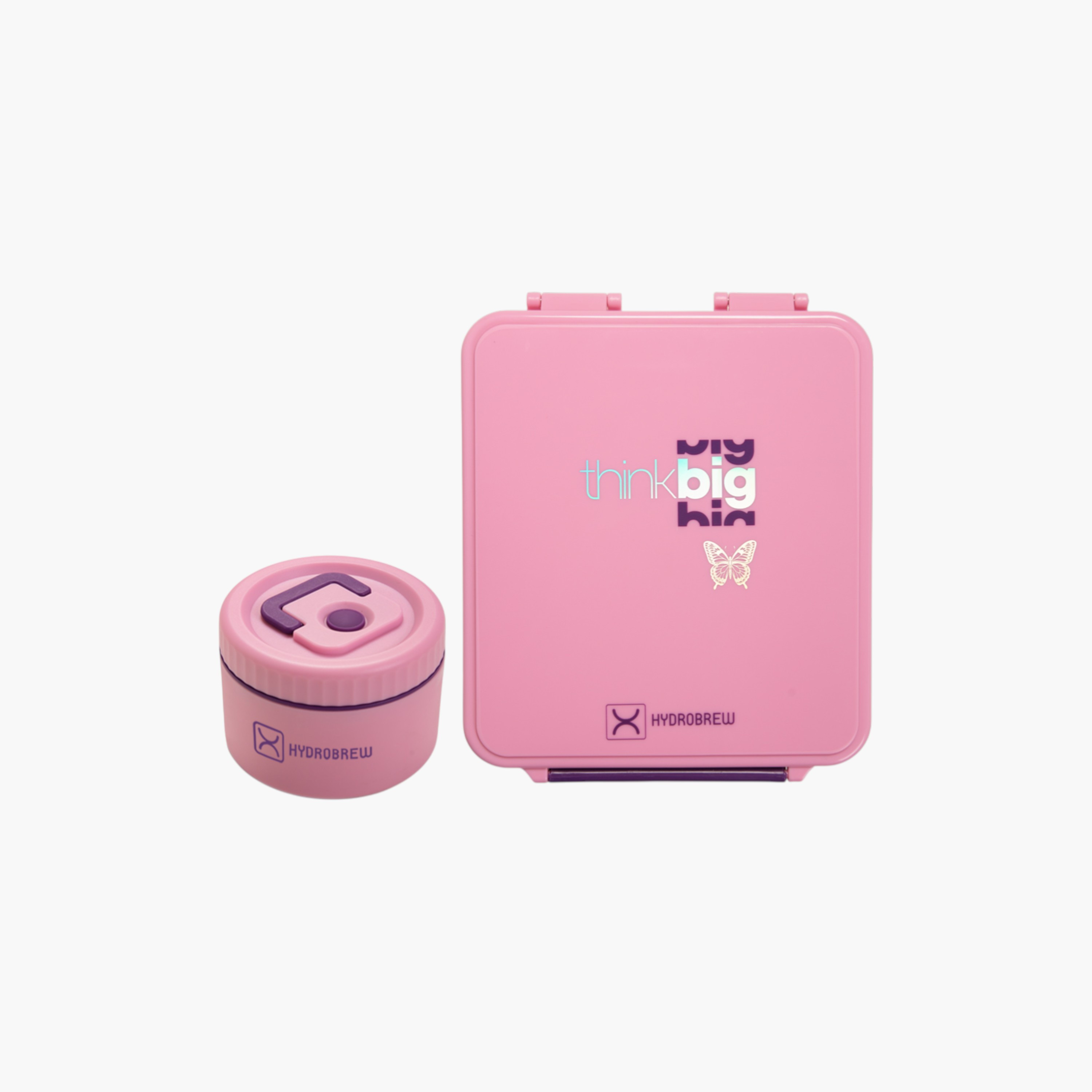 Hydrobrew Printed Bento Lunch Box with Steel Food Jar-school-lunchessentials-lunchboxes-image-1