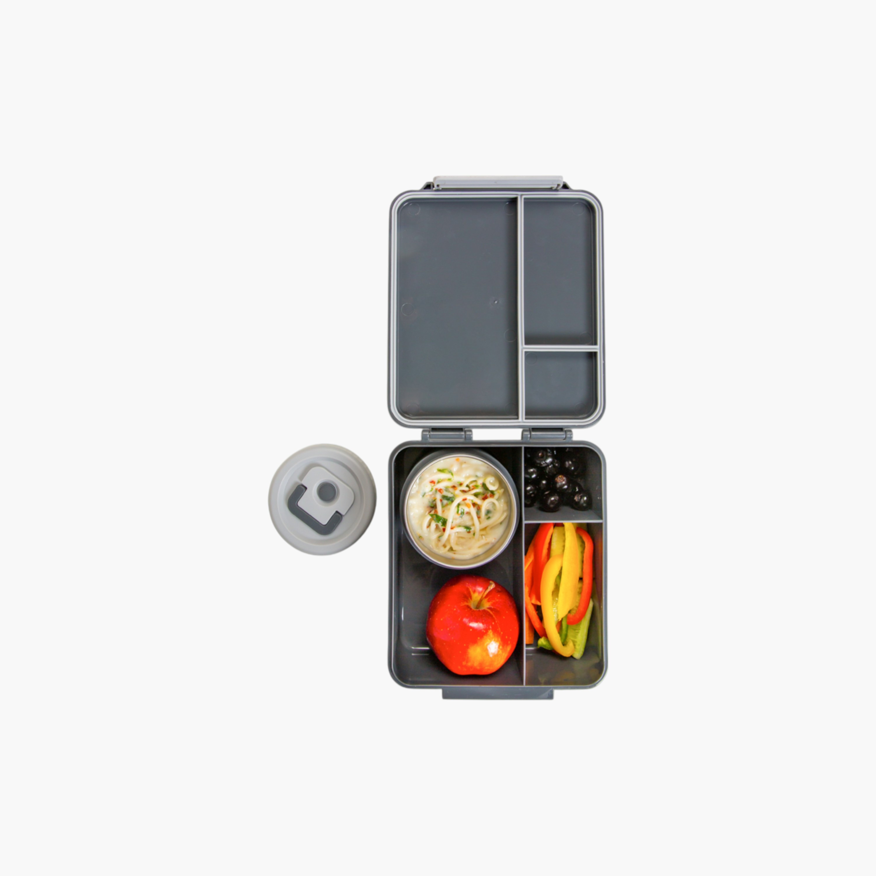 Hydrobrew Dinosaur Print Bento Lunch Box with Steel Food Jar-school-lunchessentials-lunchboxes-image-5