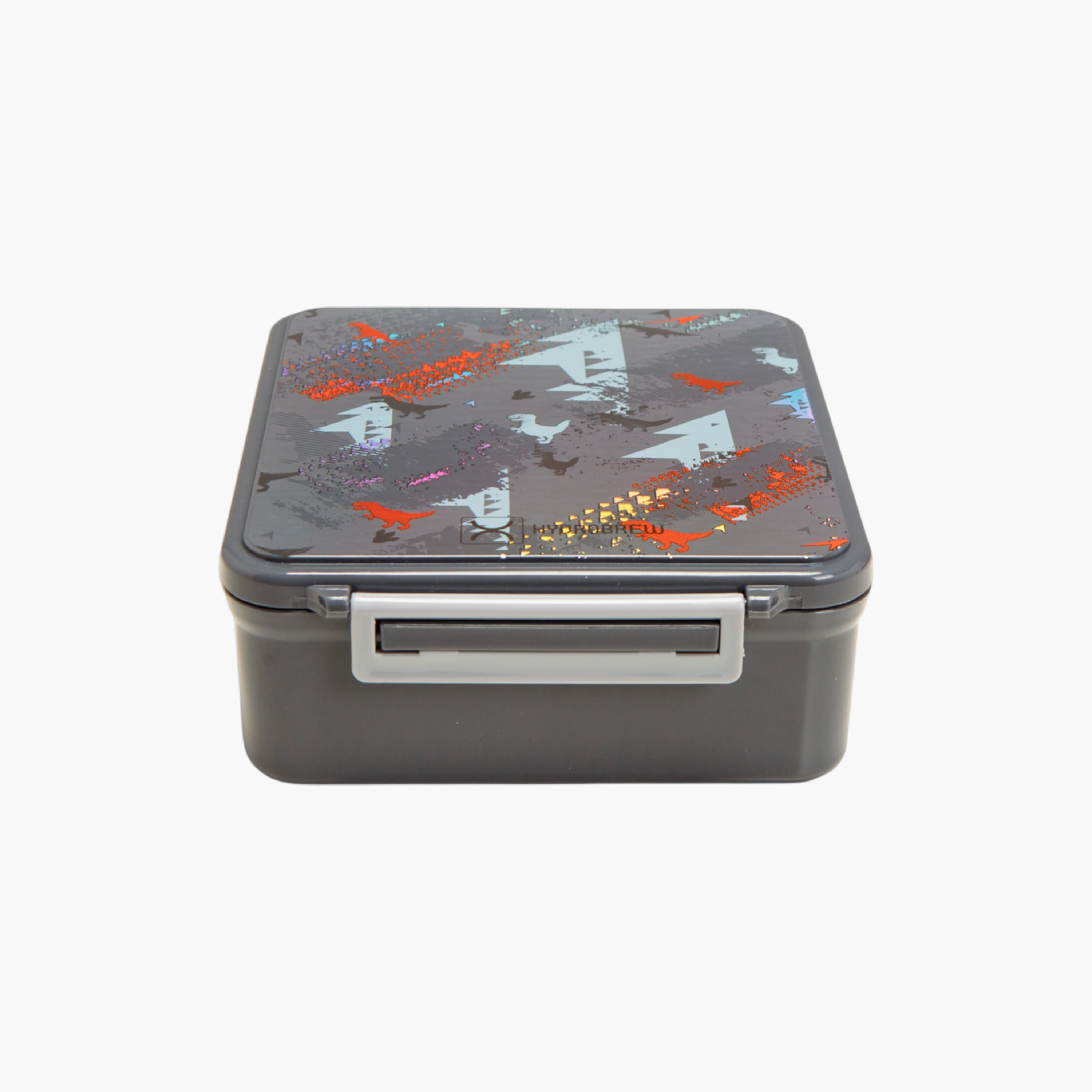 Hydrobrew Dinosaur Print Bento Lunch Box with Steel Food Jar-school-lunchessentials-lunchboxes-image-7