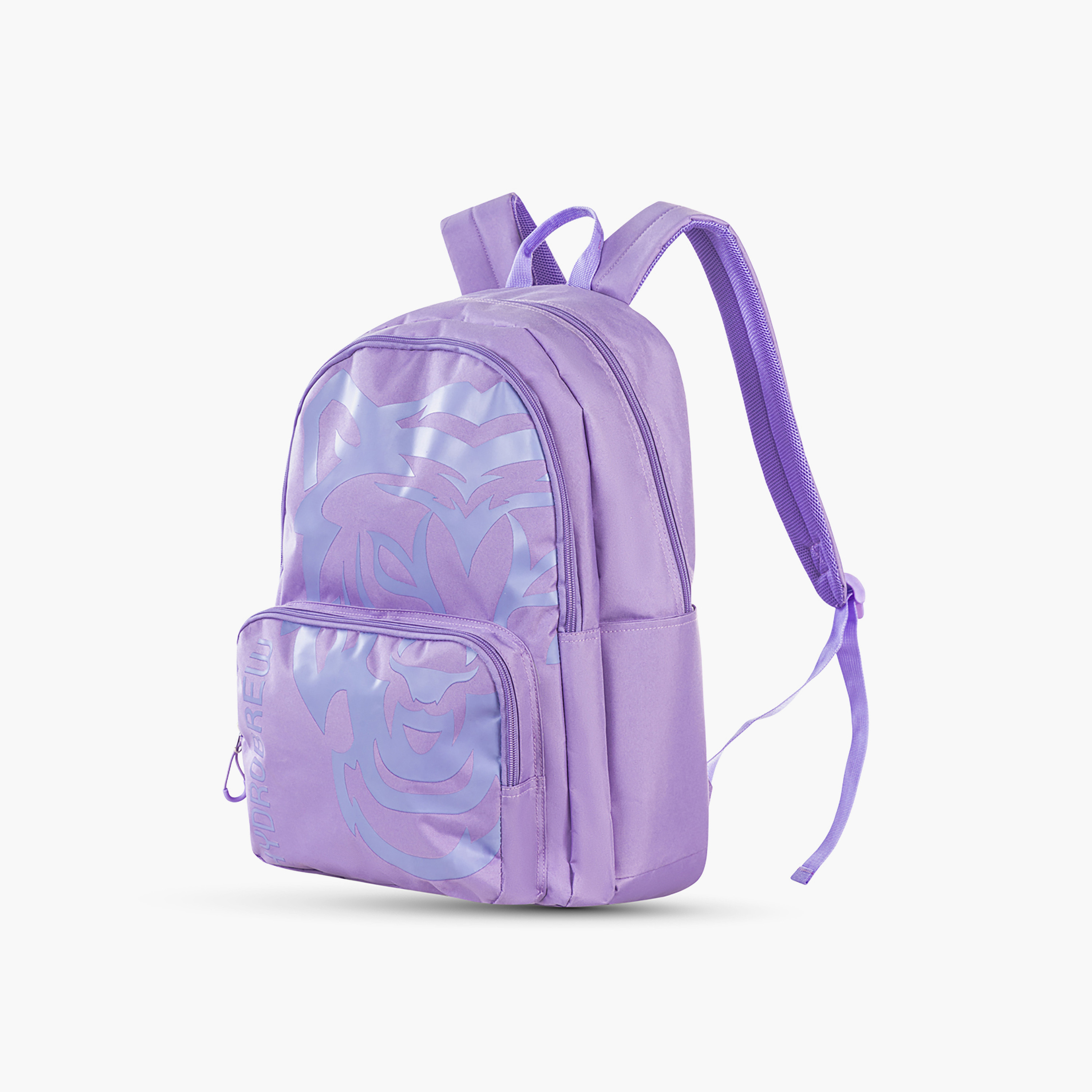 Hydrobrew Tiger Print Backpack for Kids with Pencil Pouch - 18 inches-school-bagsandbackpacks-backpacks-image-4