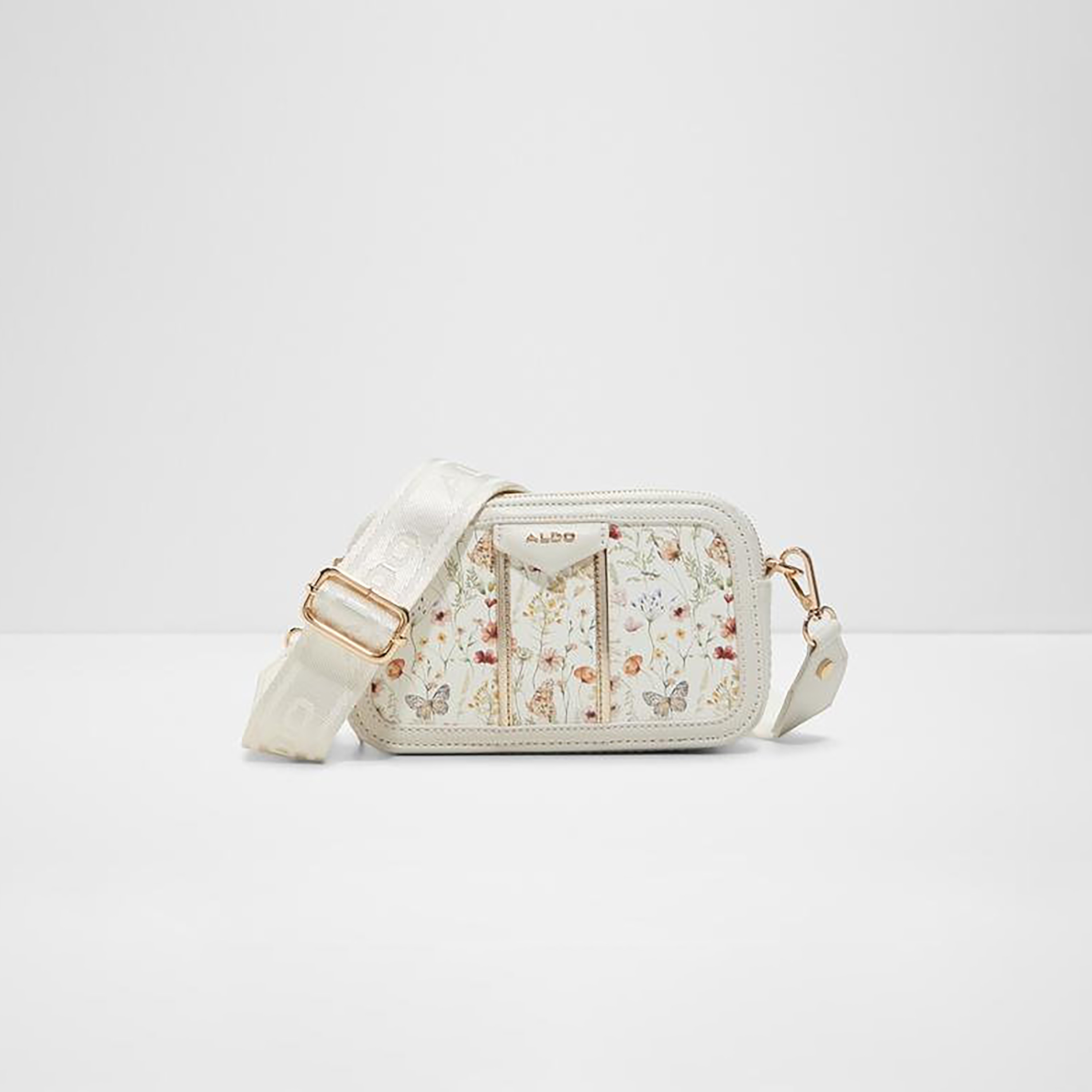 Aldo Masuma Floral Print Crossbody Bag with Zipper Closure and Adjustable Strap-women-bagsandwallets-handbags-image-1