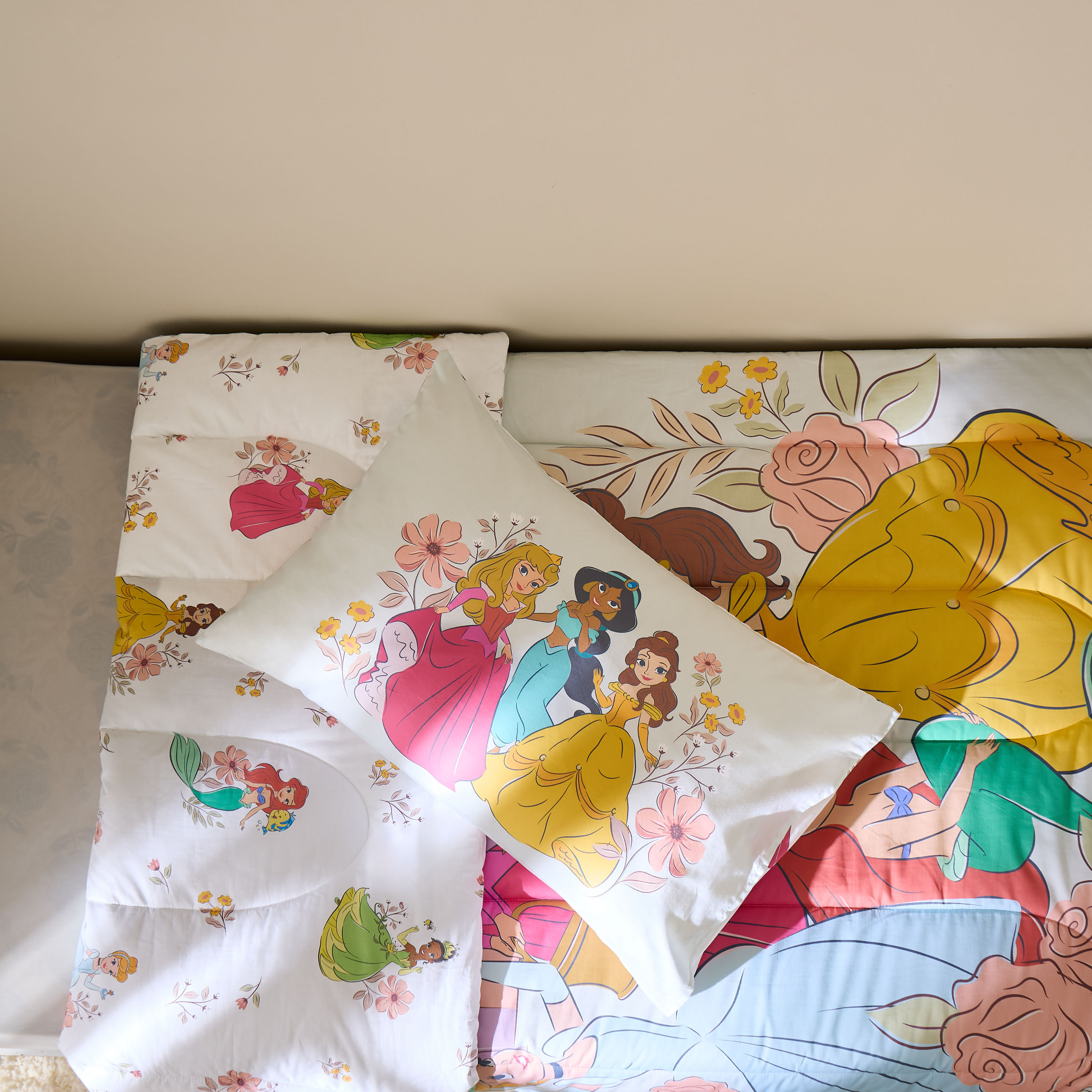 Disney Toddler Bedding Set with Princess Print, 160x220 cm-baby-nursery-toddlerbedding-image-4