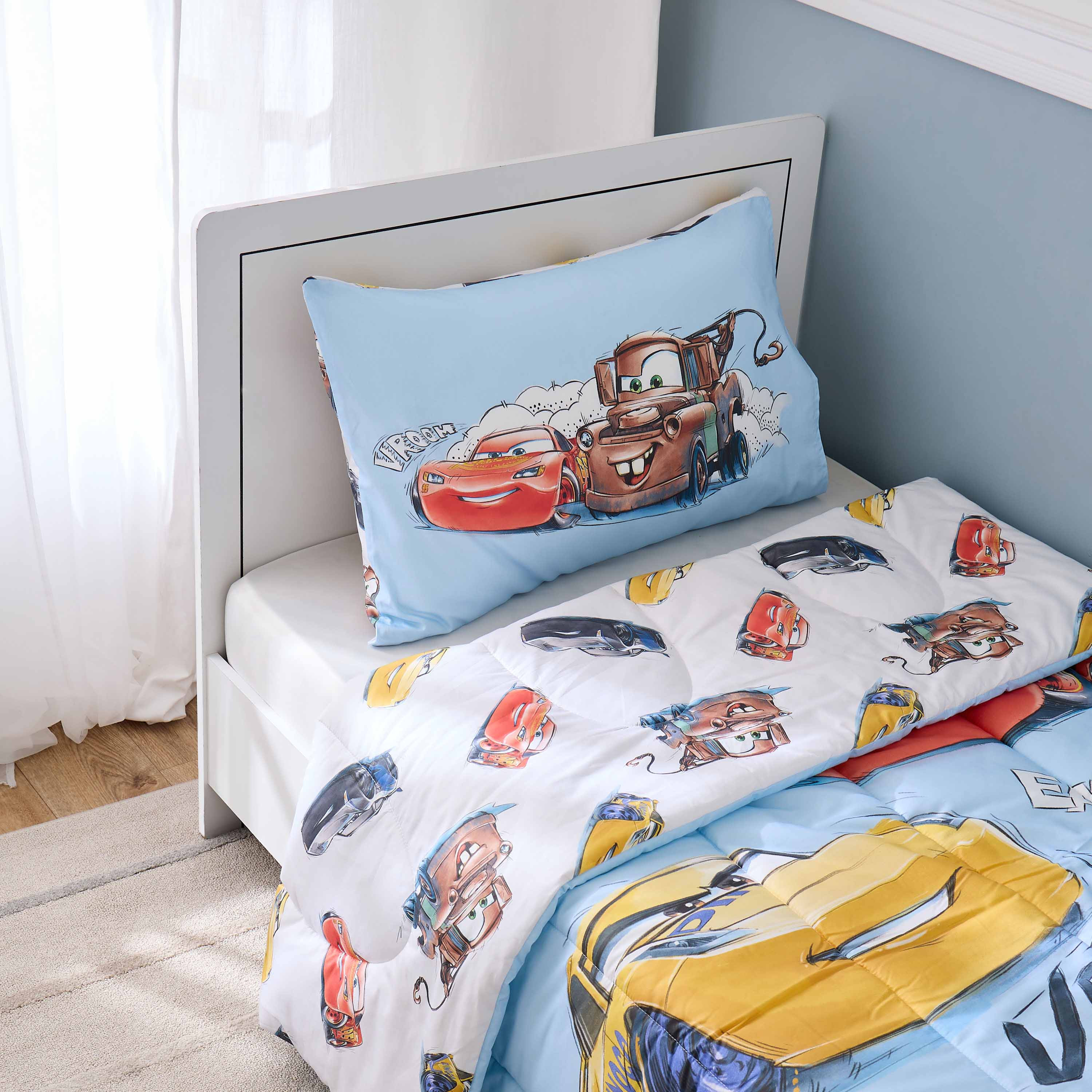 Disney Toddler Bedding Set with Cars Print, 160x220 cm-baby-nursery-toddlerbedding-image-3