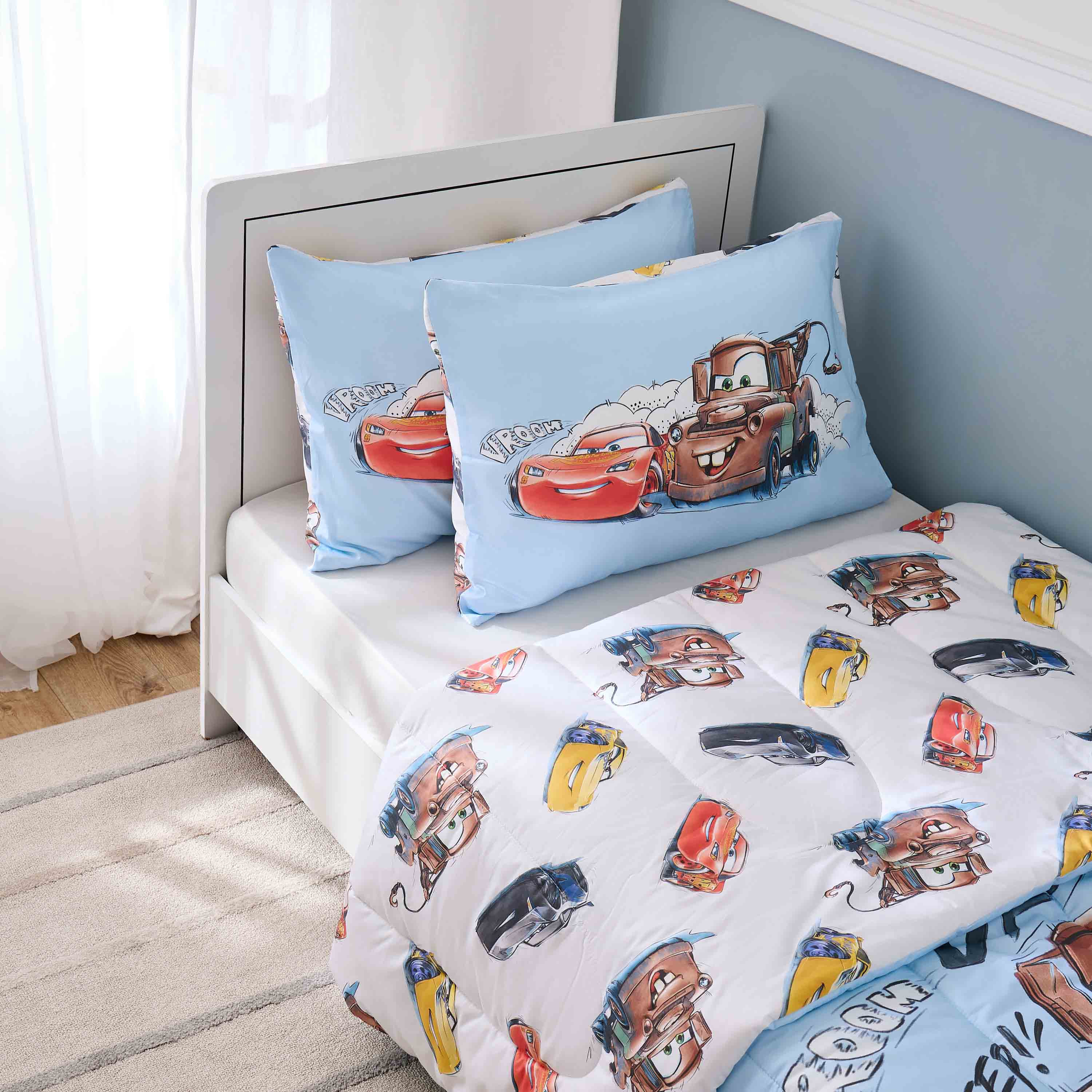 Disney Toddler Bedding Set with Cars Print, 160x220 cm-baby-nursery-toddlerbedding-image-3