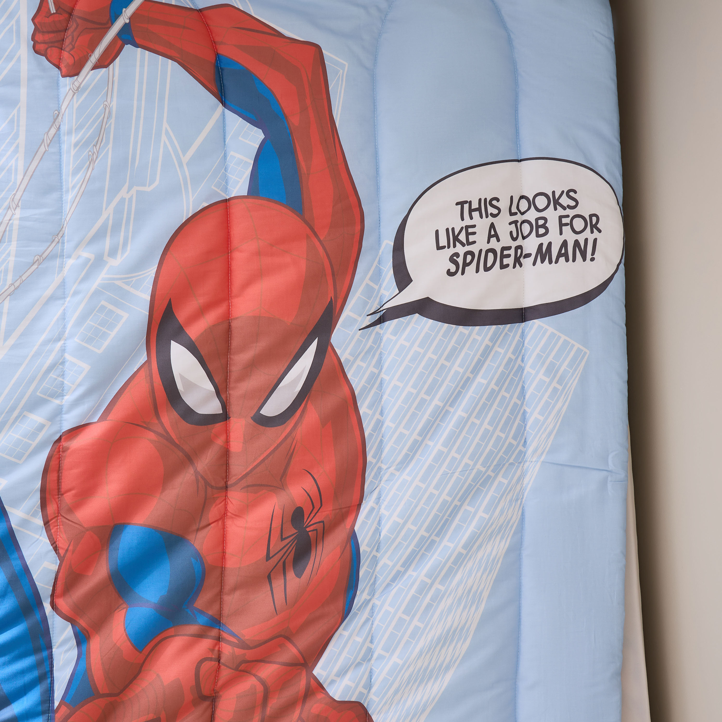 Disney Toddler Bedding Set with Spider-Man Print, 135x220 cm-baby-nursery-toddlerbedding-image-6