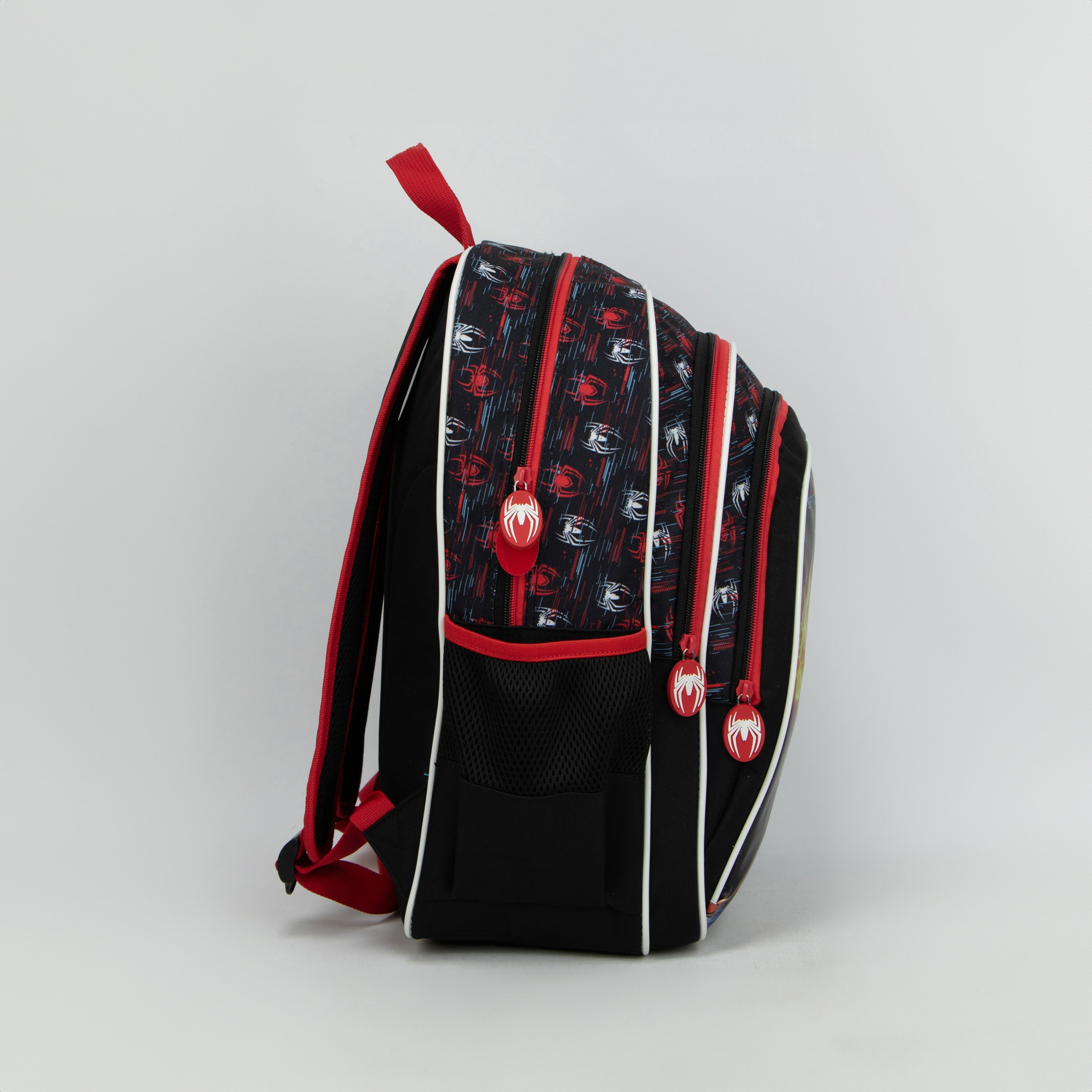 شنطة ظهر بجيوب جانبية وطبعات سبايدرمان من مارفل - 16 بوصة-school-bagsandbackpacks-backpacks-image-3