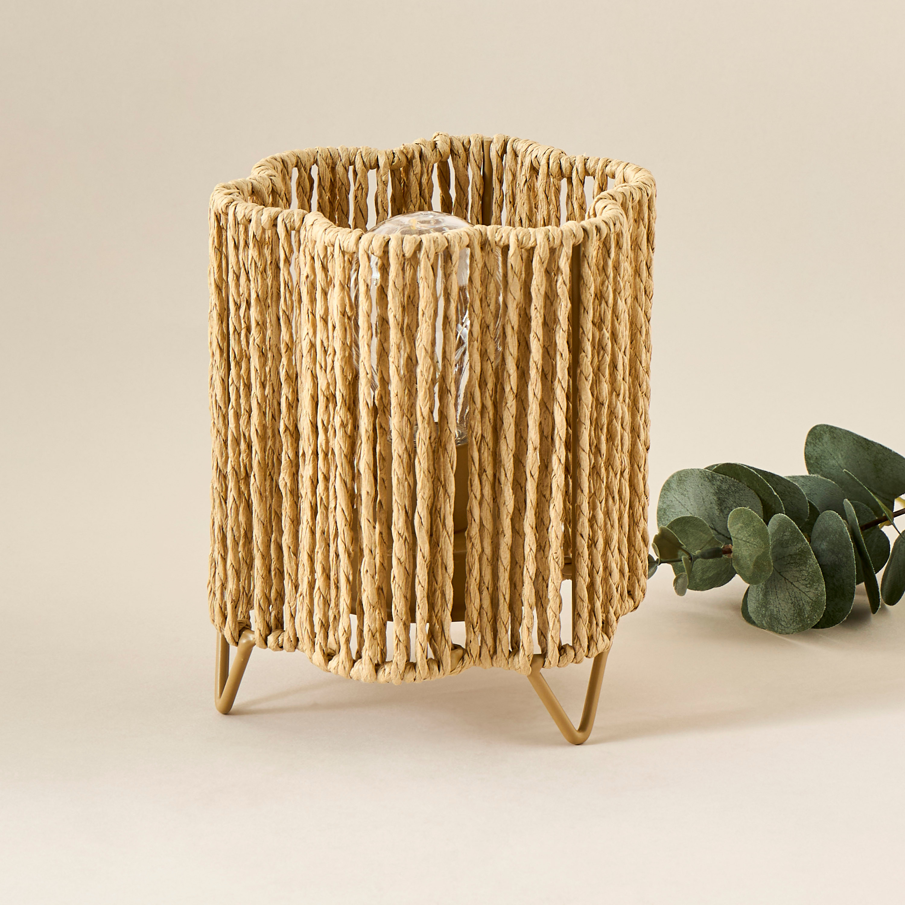 Rattan Weave LED Lantern-household-decor-decorativeobjectsandsculptures-image-1
