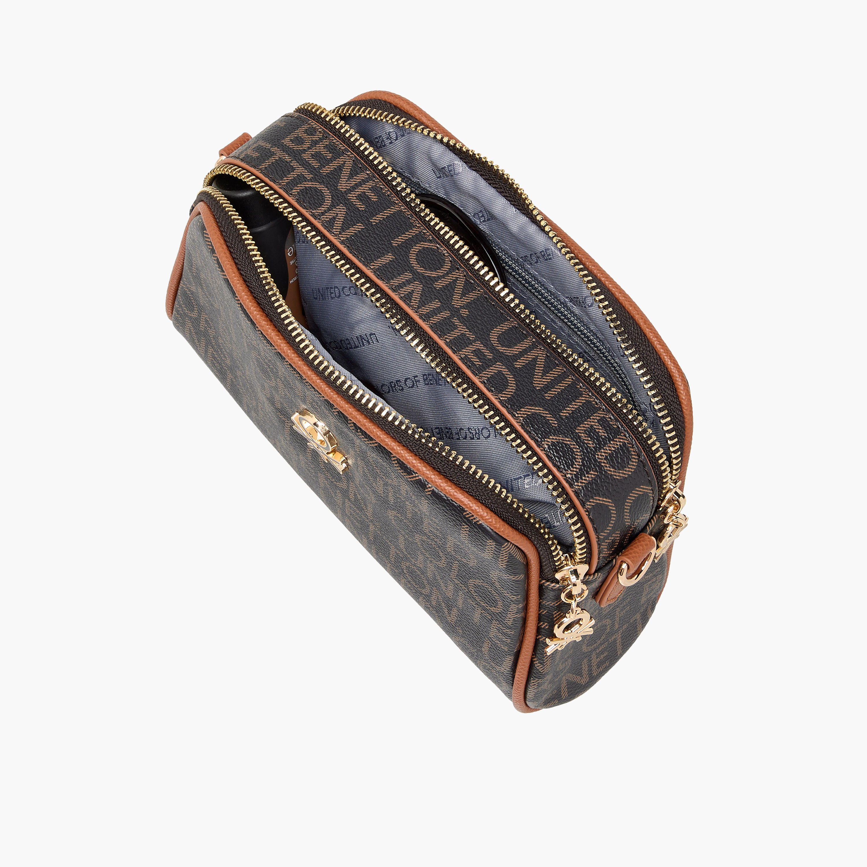 UCB Monogram Print Crossbody Bag with Pouch-women-bagsandwallets-handbags-image-8