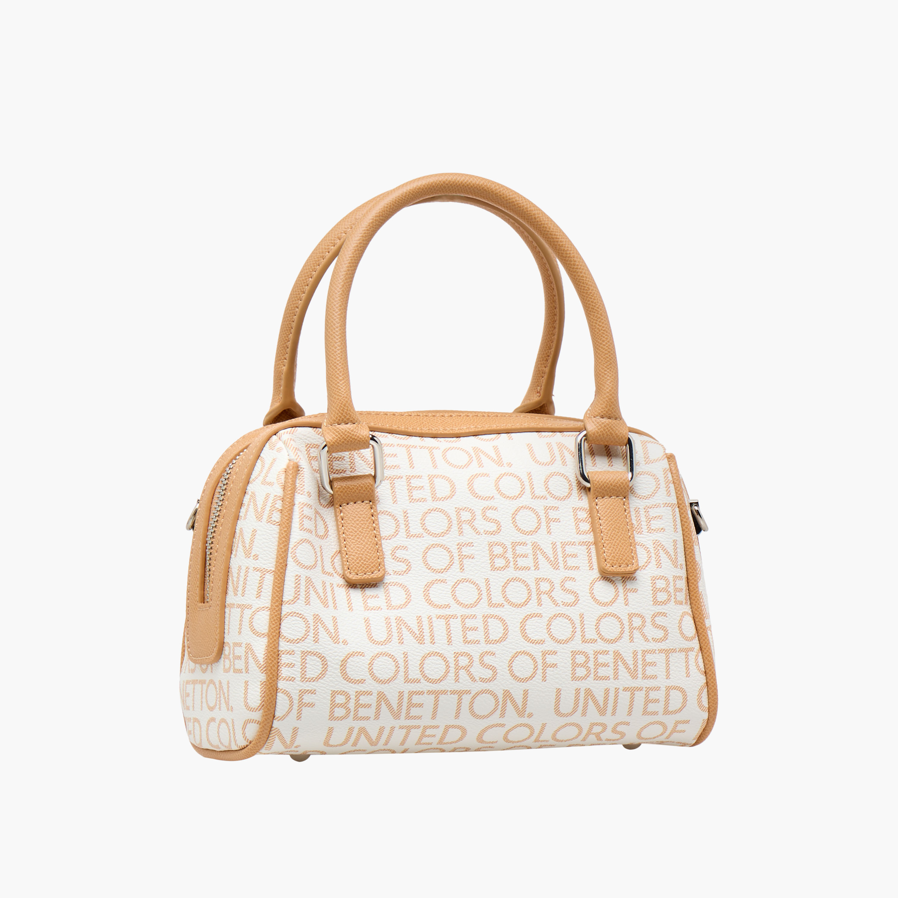 UCB Monogram Print Tote Bag with Detachable Strap-women-bagsandwallets-handbags-image-4