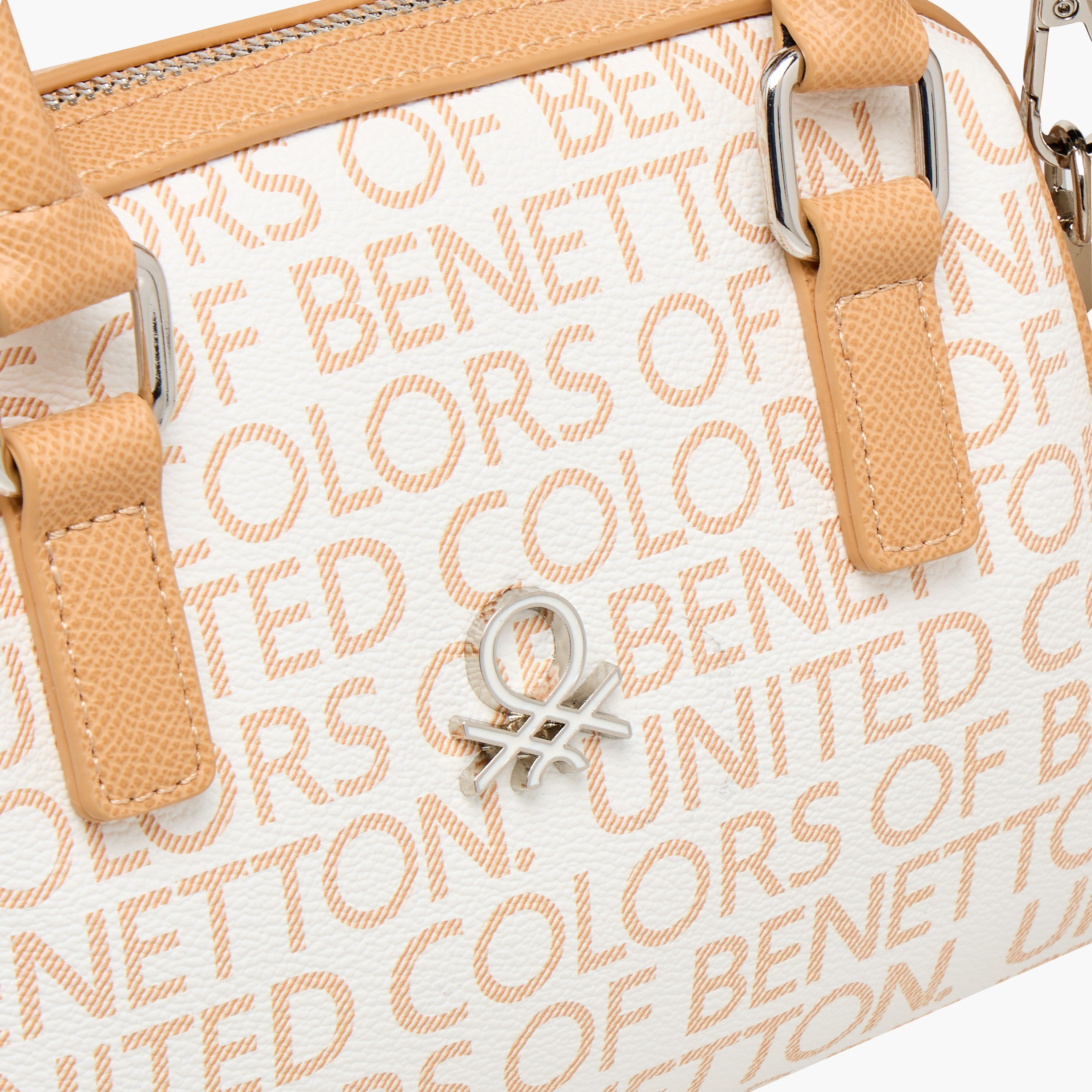 UCB Monogram Print Tote Bag with Detachable Strap-women-bagsandwallets-handbags-image-5