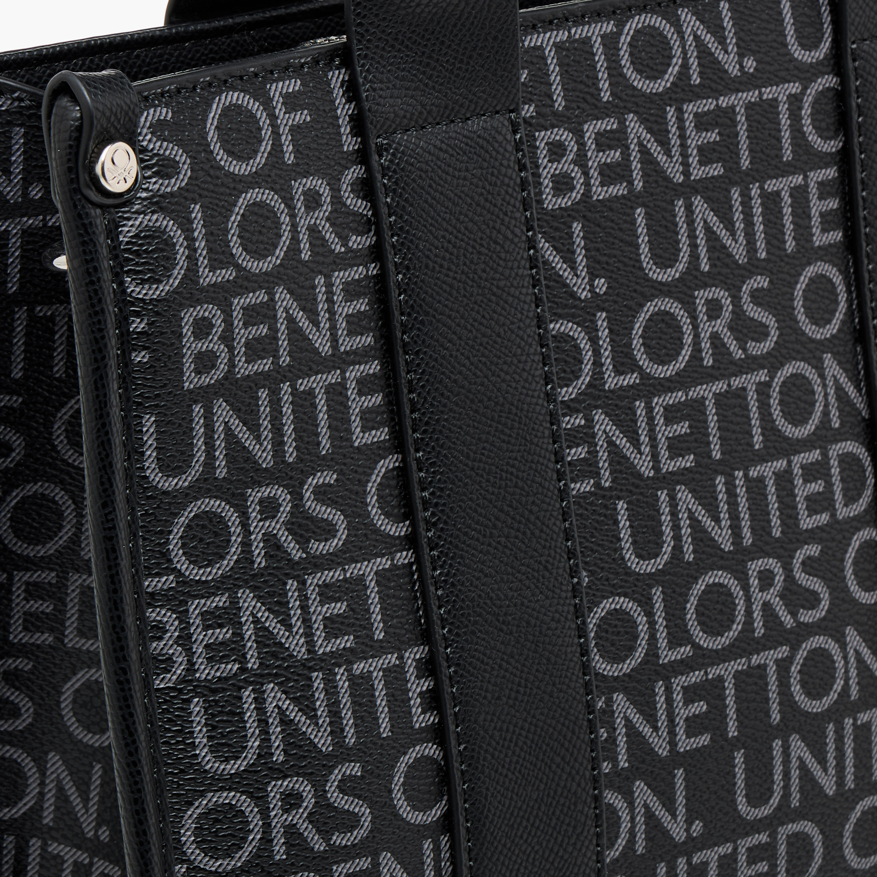 UCB Monogram Print Tote Bag with Detachable Strap-women-bagsandwallets-handbags-image-5