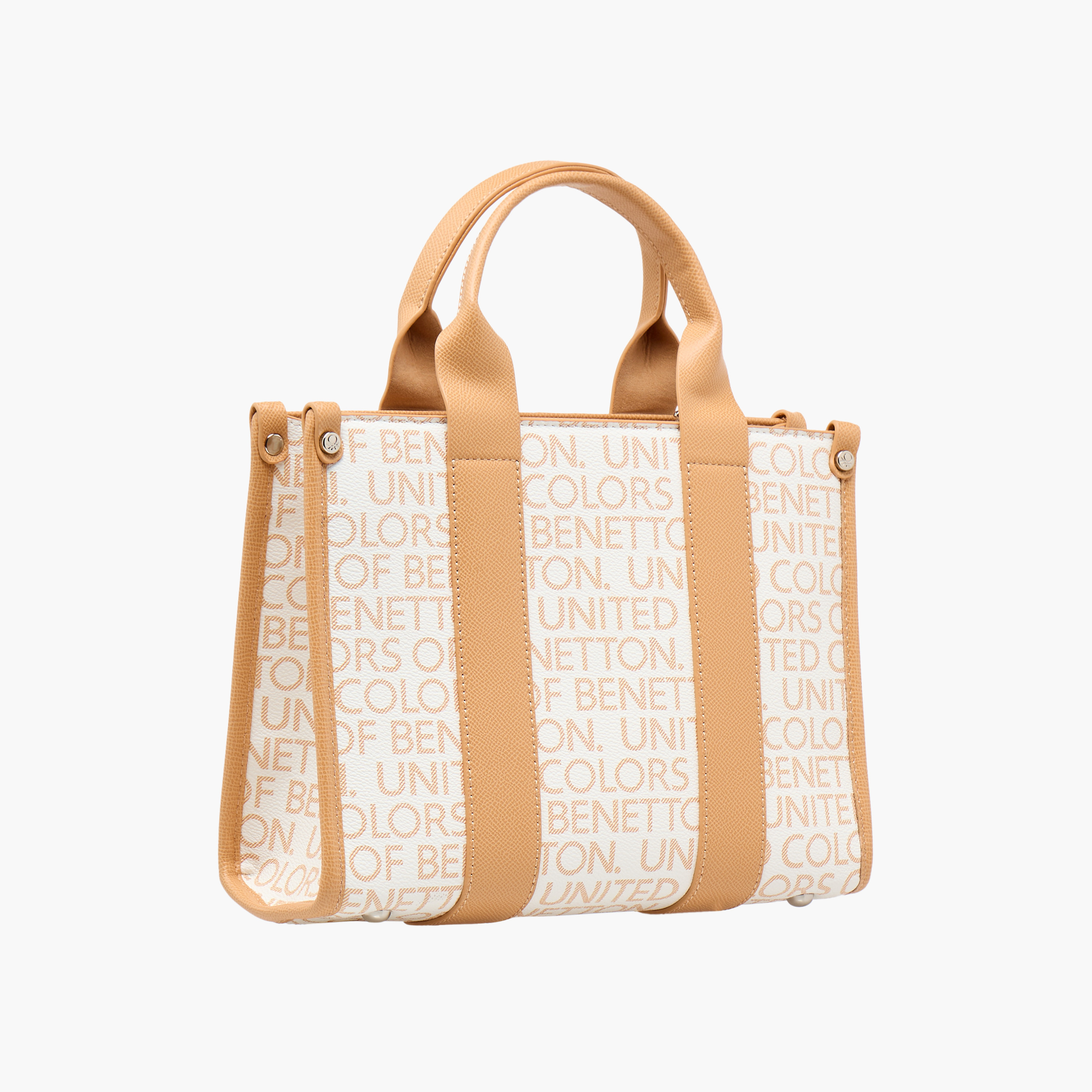 UCB Monogram Print Tote Bag with Detachable Strap-women-bagsandwallets-handbags-image-4
