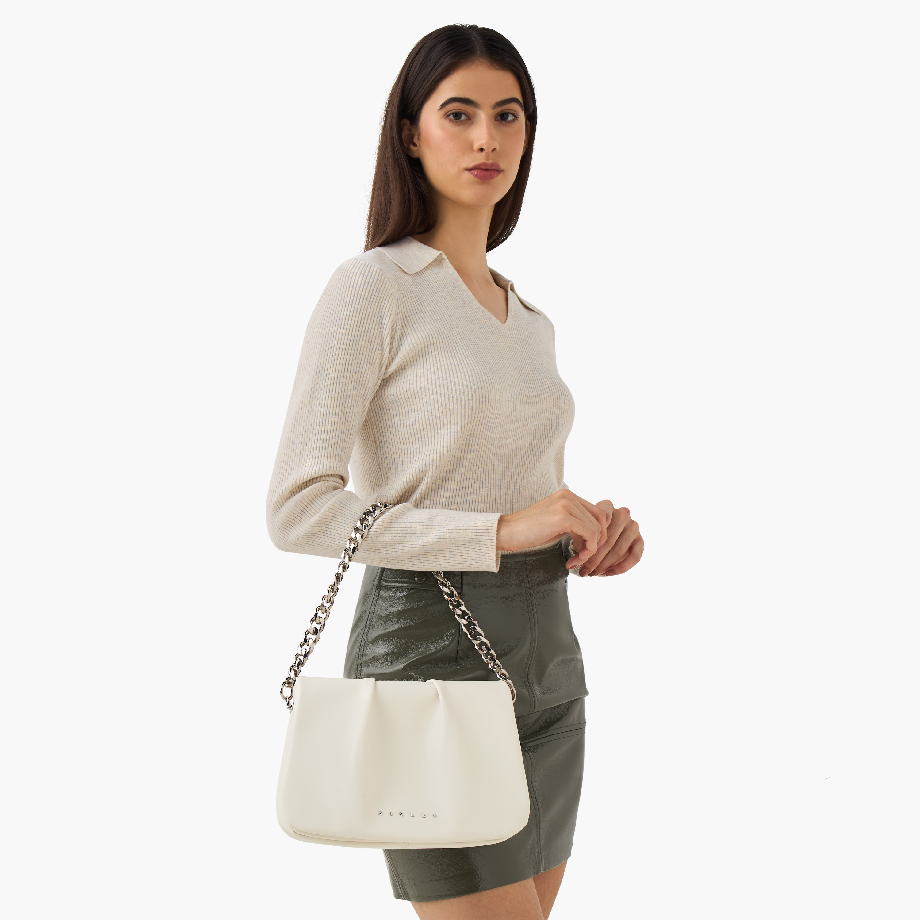 شنطة كروس بودي سادة بحزام قابل للفصل من سيسلي-women-bagsandwallets-handbags-image-2
