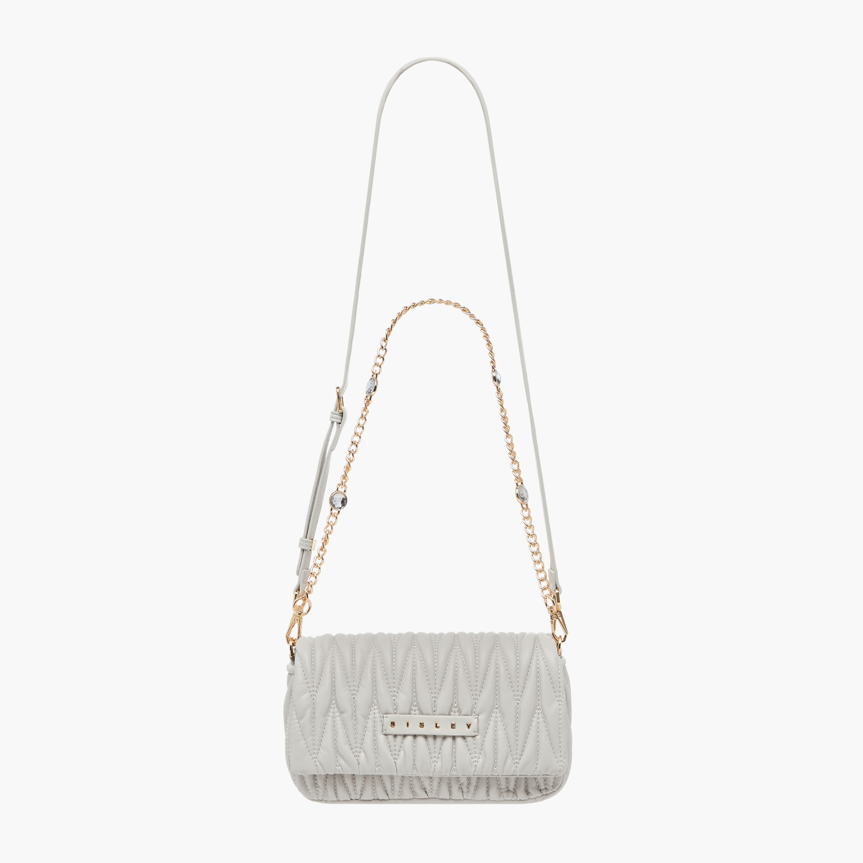 Sisley Quilted Crossbody Bag with Chain Strap-women-bagsandwallets-handbags-image-3