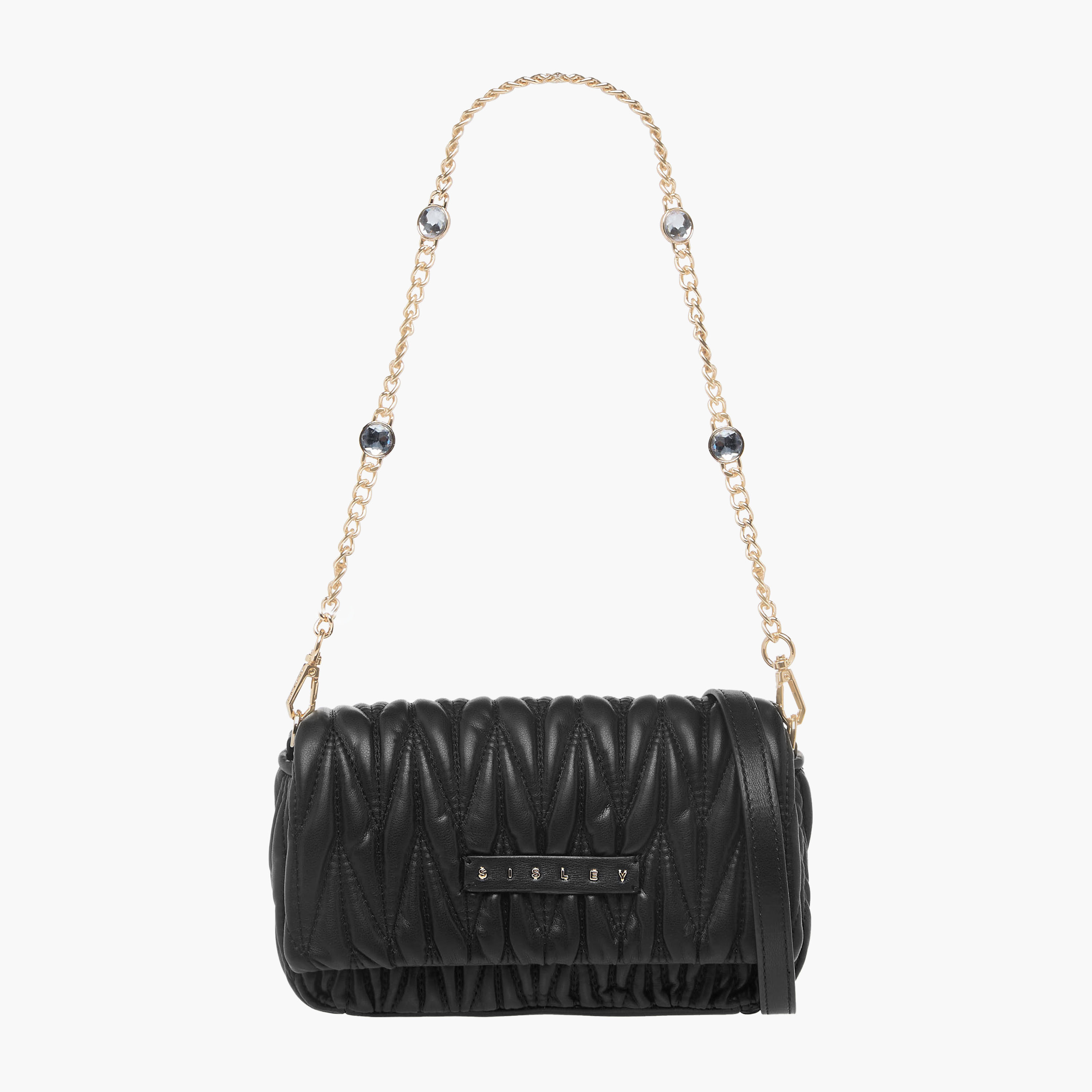 شنطة كروس بودي مبطنة بحزام سلسلة من سيسلي-women-bagsandwallets-handbags-image-1