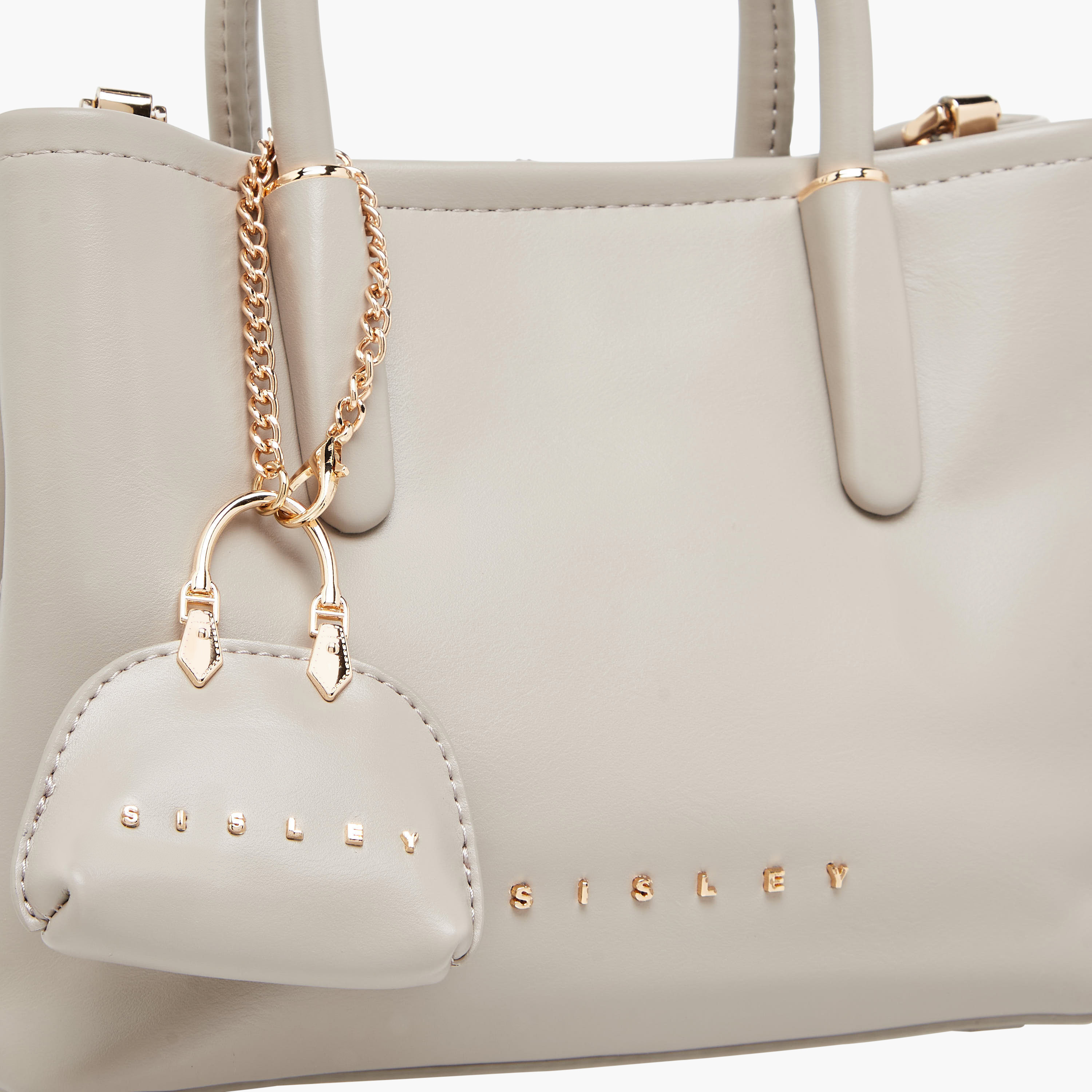 Sisley Solid Tote Bag with Detachable Strap-women-bagsandwallets-handbags-image-5