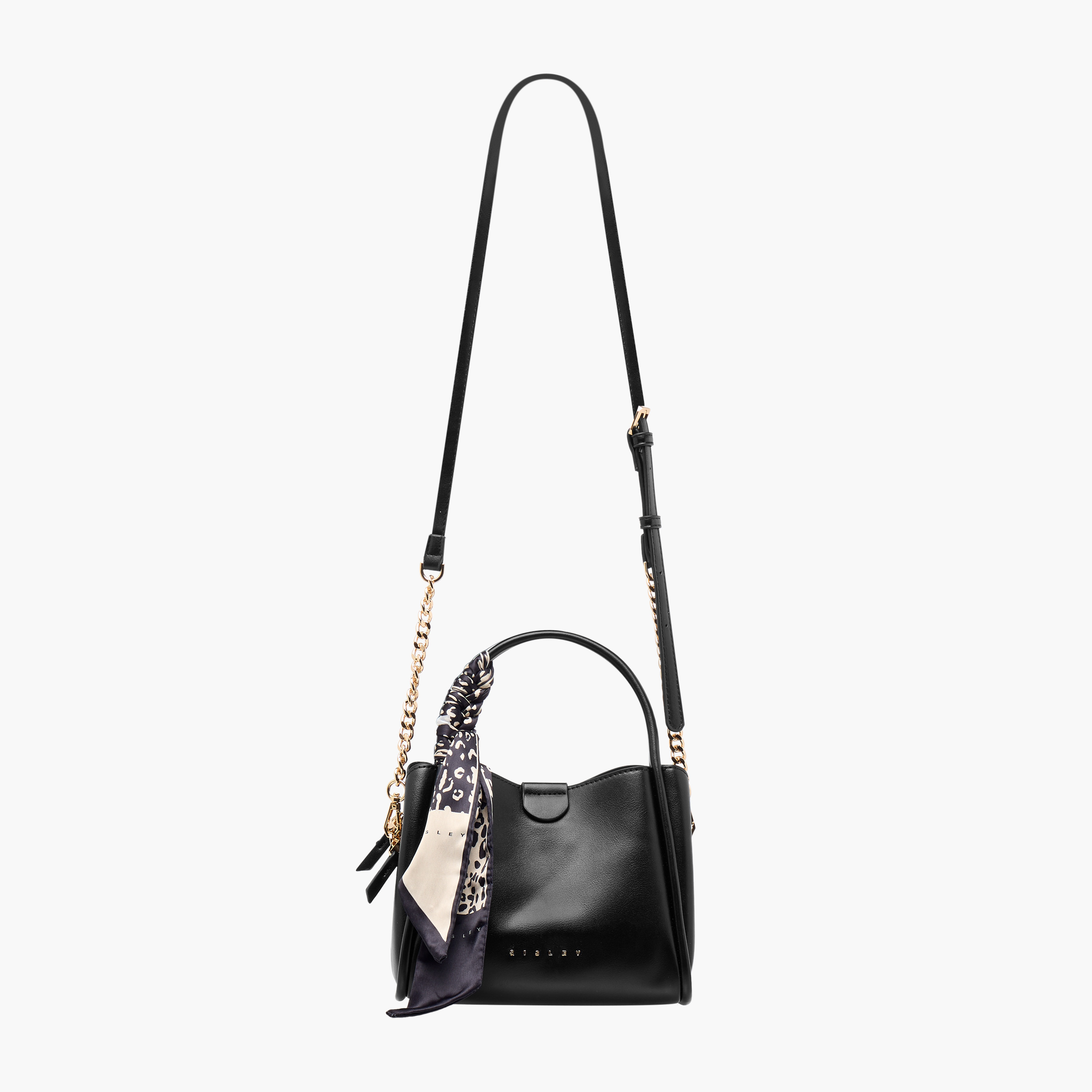 شنطة كروس بودي بارزة الملمس بزينة وشاح وسلسلة من سيسلي-women-bagsandwallets-handbags-image-3