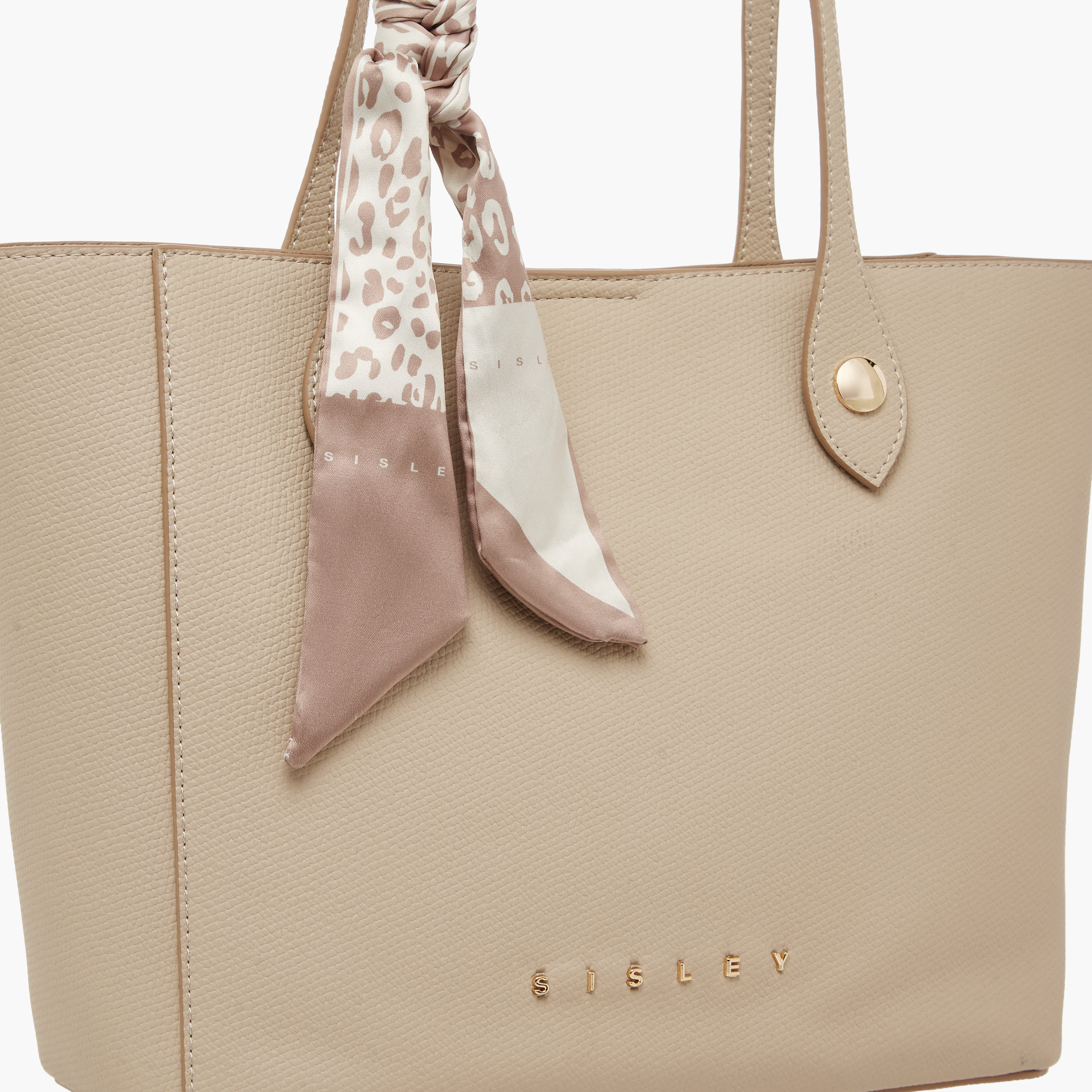 شنطة توت بارزة الملمس بتفاصيل وشاح من سيسلي-women-bagsandwallets-handbags-image-5