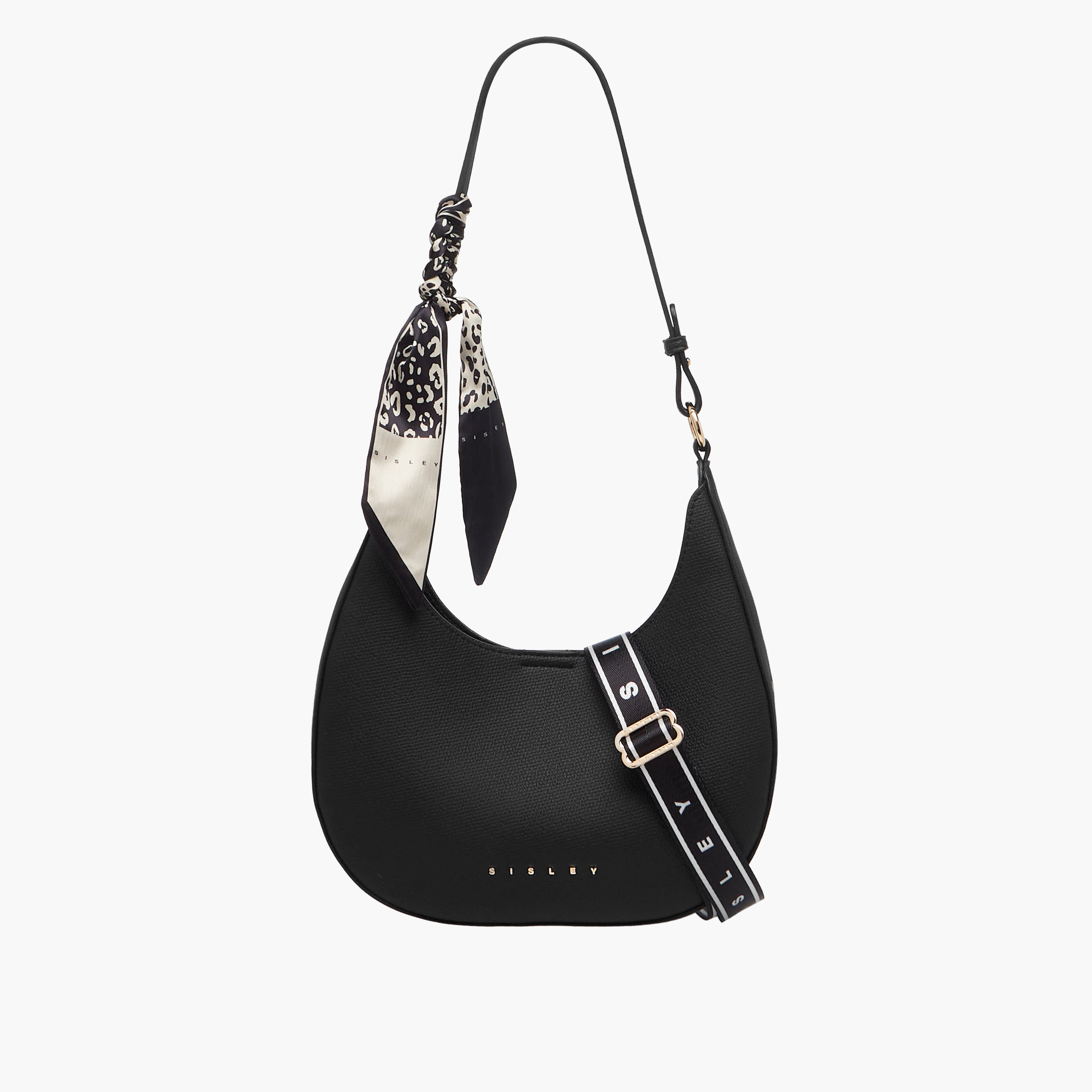 شنطة كتف بارزة الملمس بوشاح من سيسلي-women-bagsandwallets-handbags-image-1
