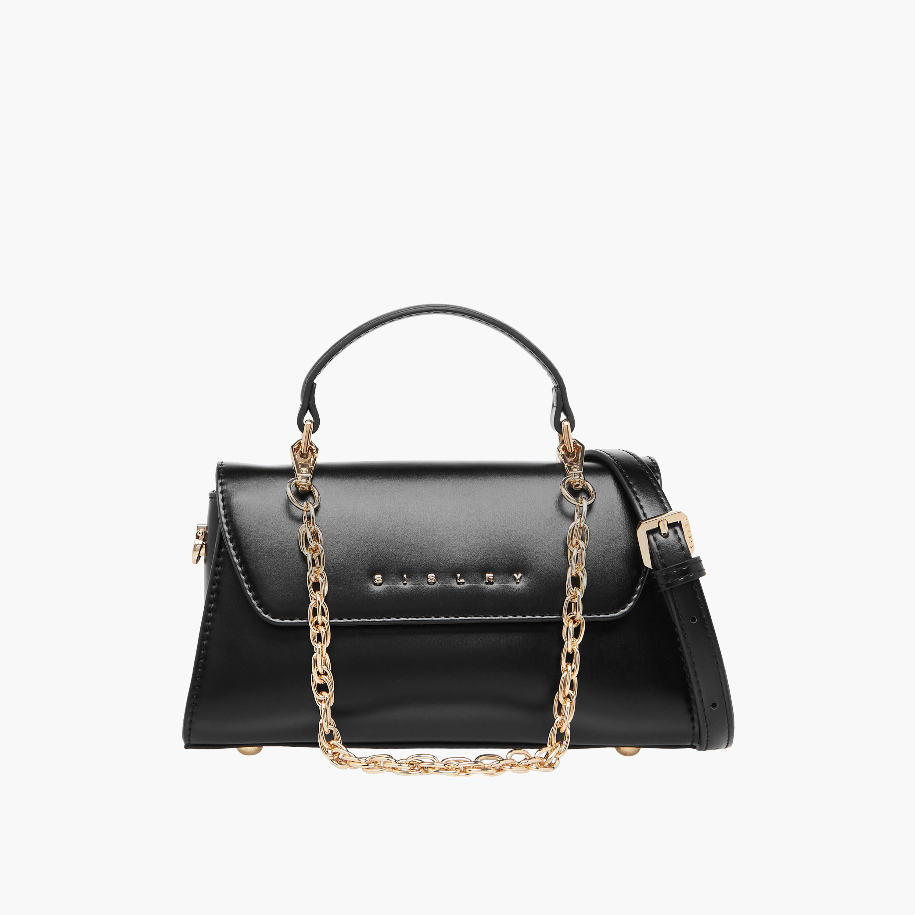 Sisley Solid Crossbody Bag with Detachable Chain Strap-women-bagsandwallets-handbags-image-1