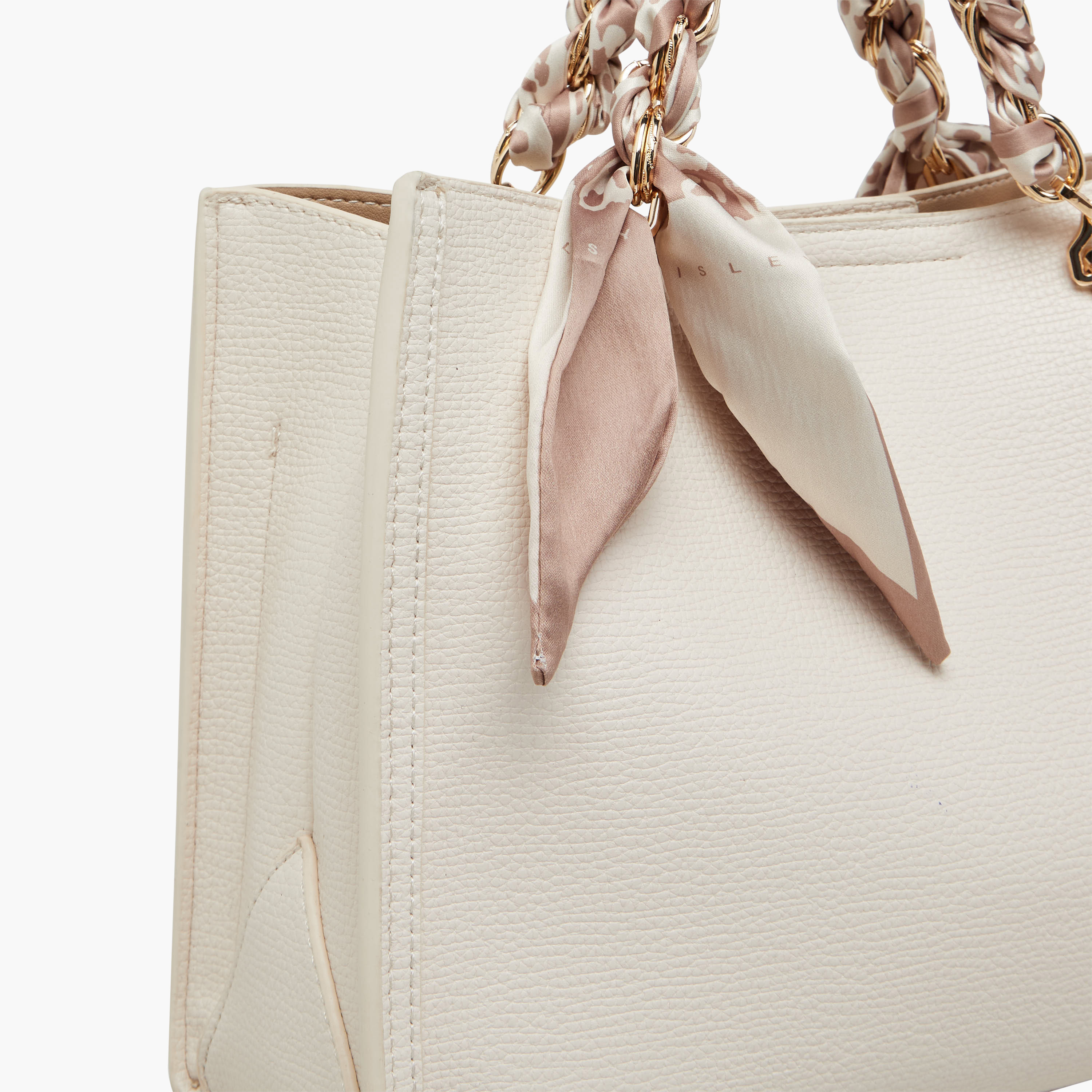 Sisley Scarf Accent Tote Bag with Zip Closure-women-bagsandwallets-handbags-image-5