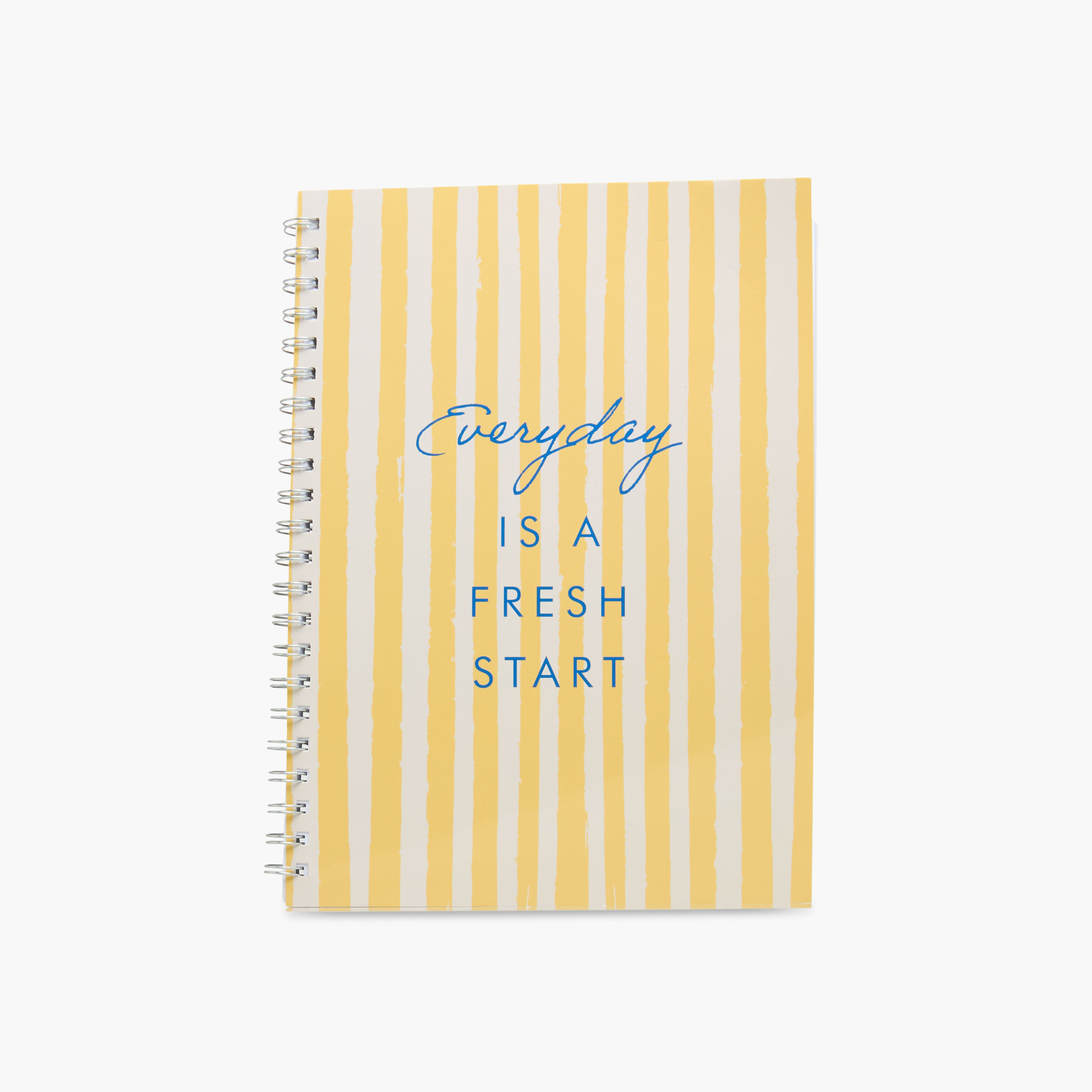 Slogan Print A4 Notebook with Spiral Binding-school-stationery-notebooks-image-1