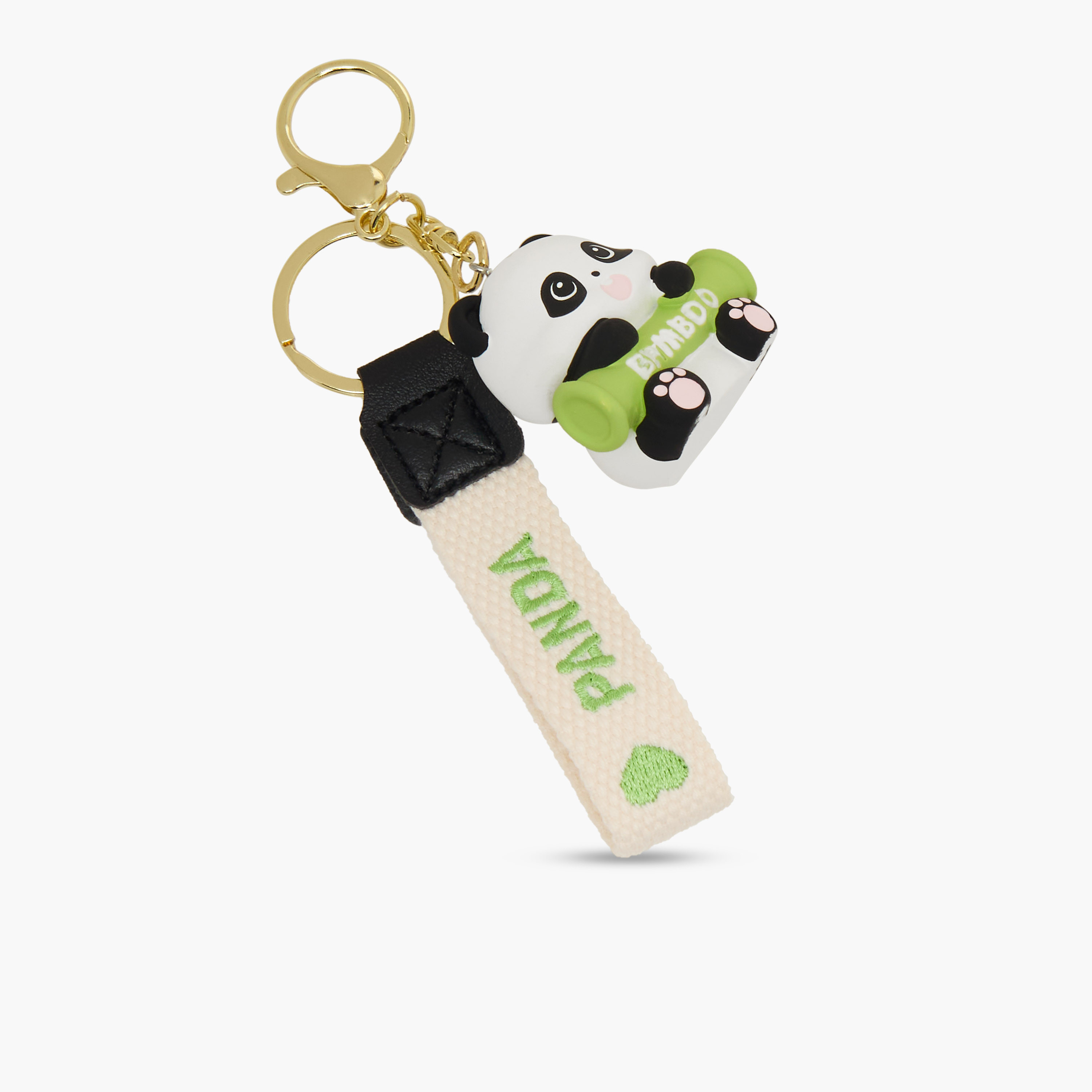 Girls Key Ring with Panda Charm-girls-accessories-keyringsandbagcharms-image-2