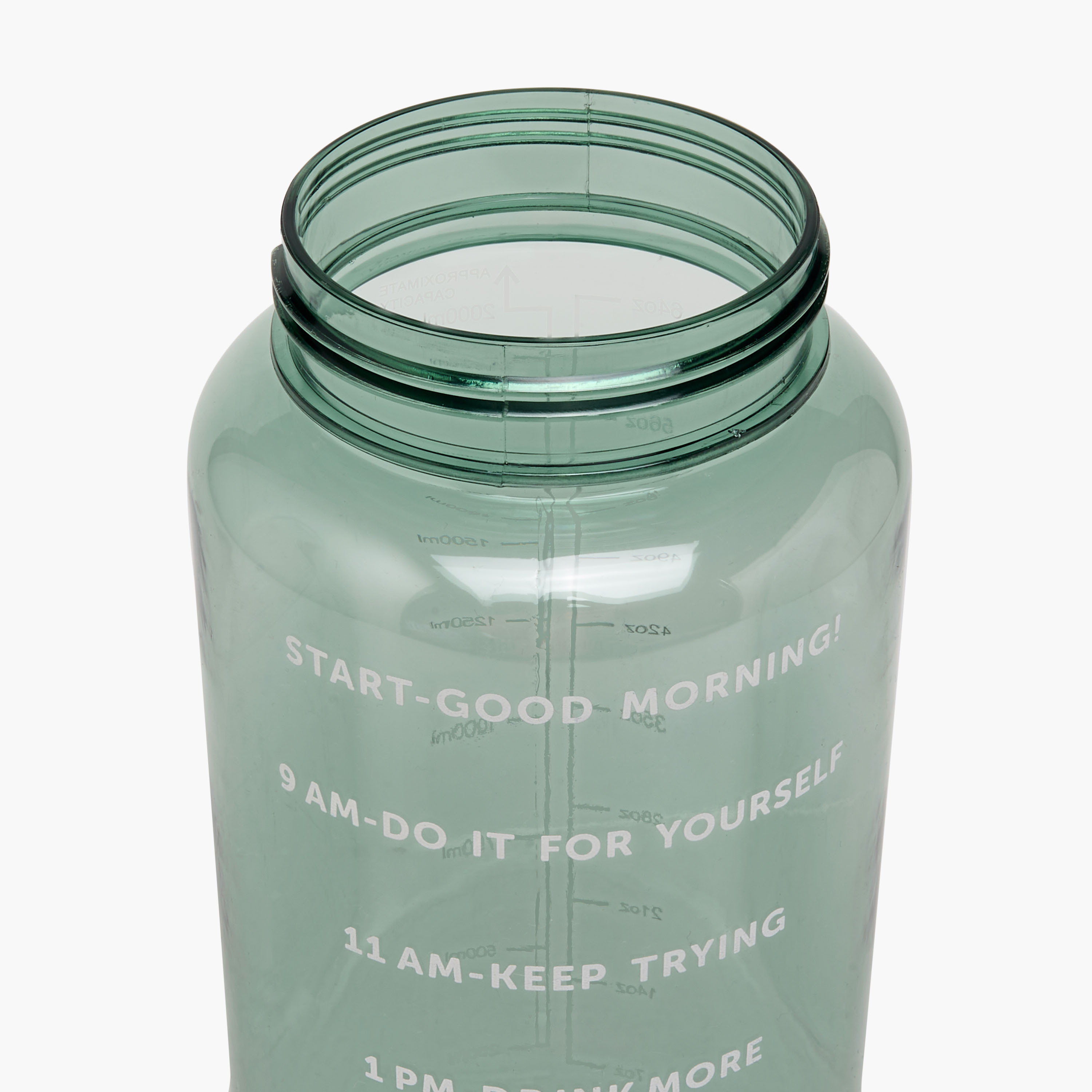 Time Print Single Wall Water Bottle - 2 L-household-dining-drinkserveware-bottles-image-5