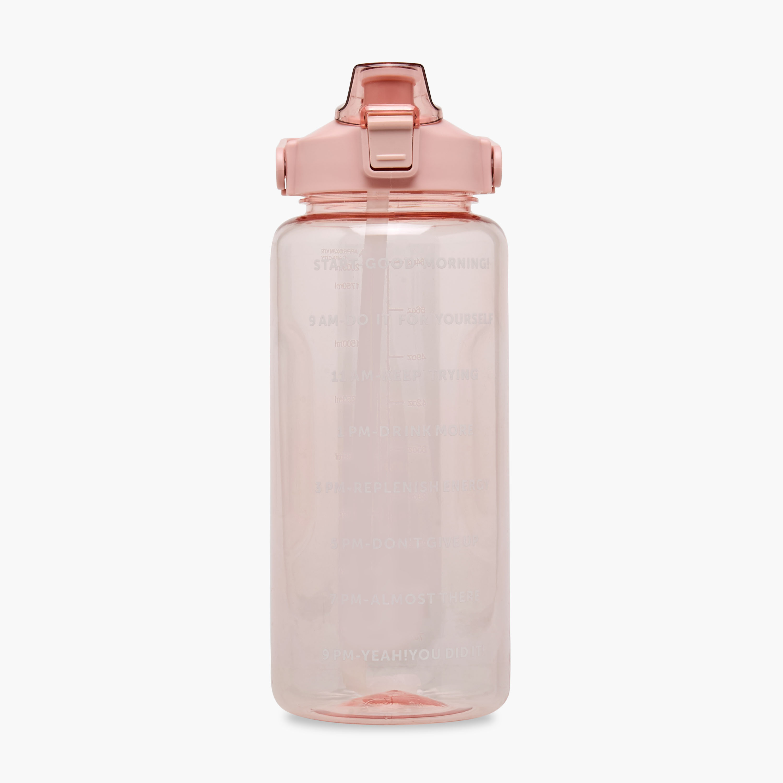 Time Print Single Wall Water Bottle - 2 L-household-dining-drinkserveware-bottles-image-1